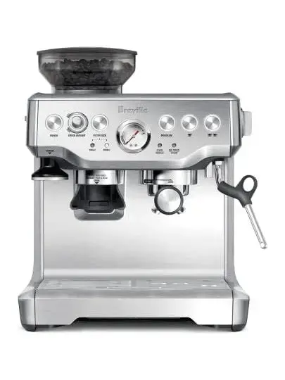 Półautomatyczny ekspres do kawy Breville Barista Express BES870XL z wbudowanym młynkiem, wykończenie ze stali nierdzewnej
