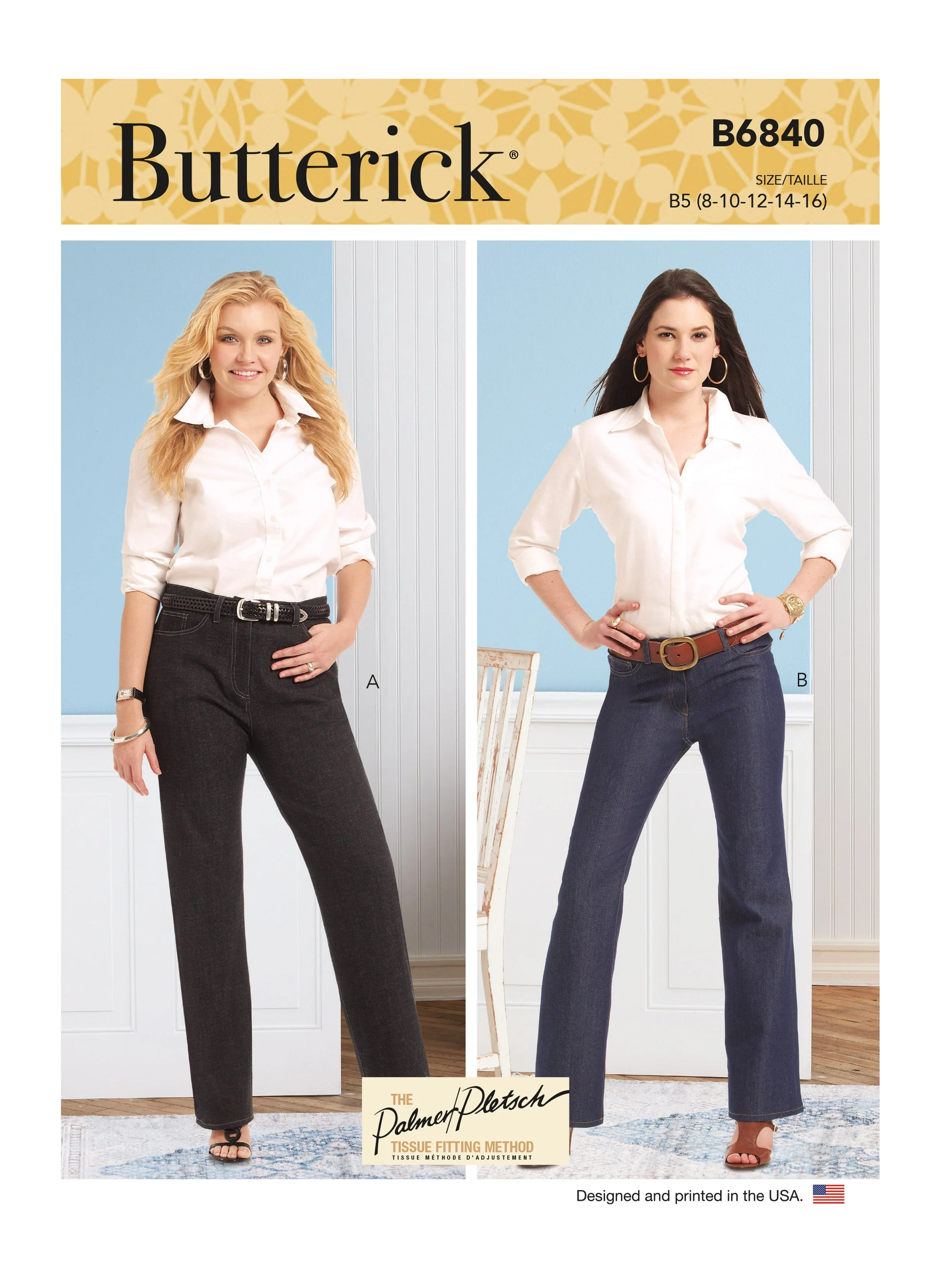 Butterick Pattern B6840 Misses
