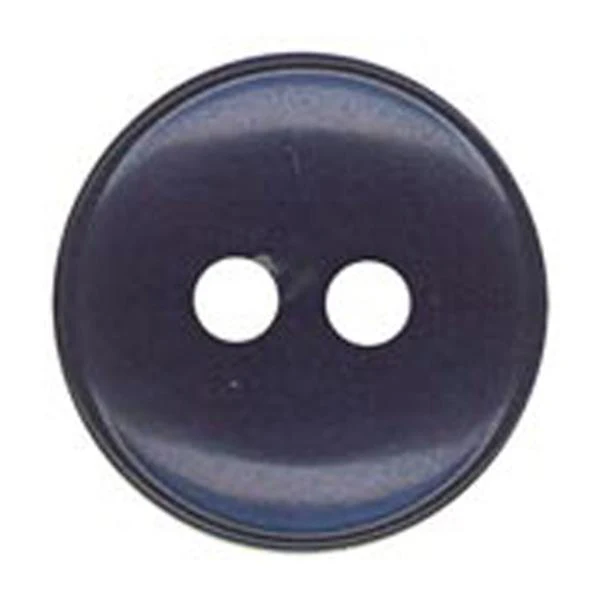 Sullivans Plastic Button, Navy- 22 mm