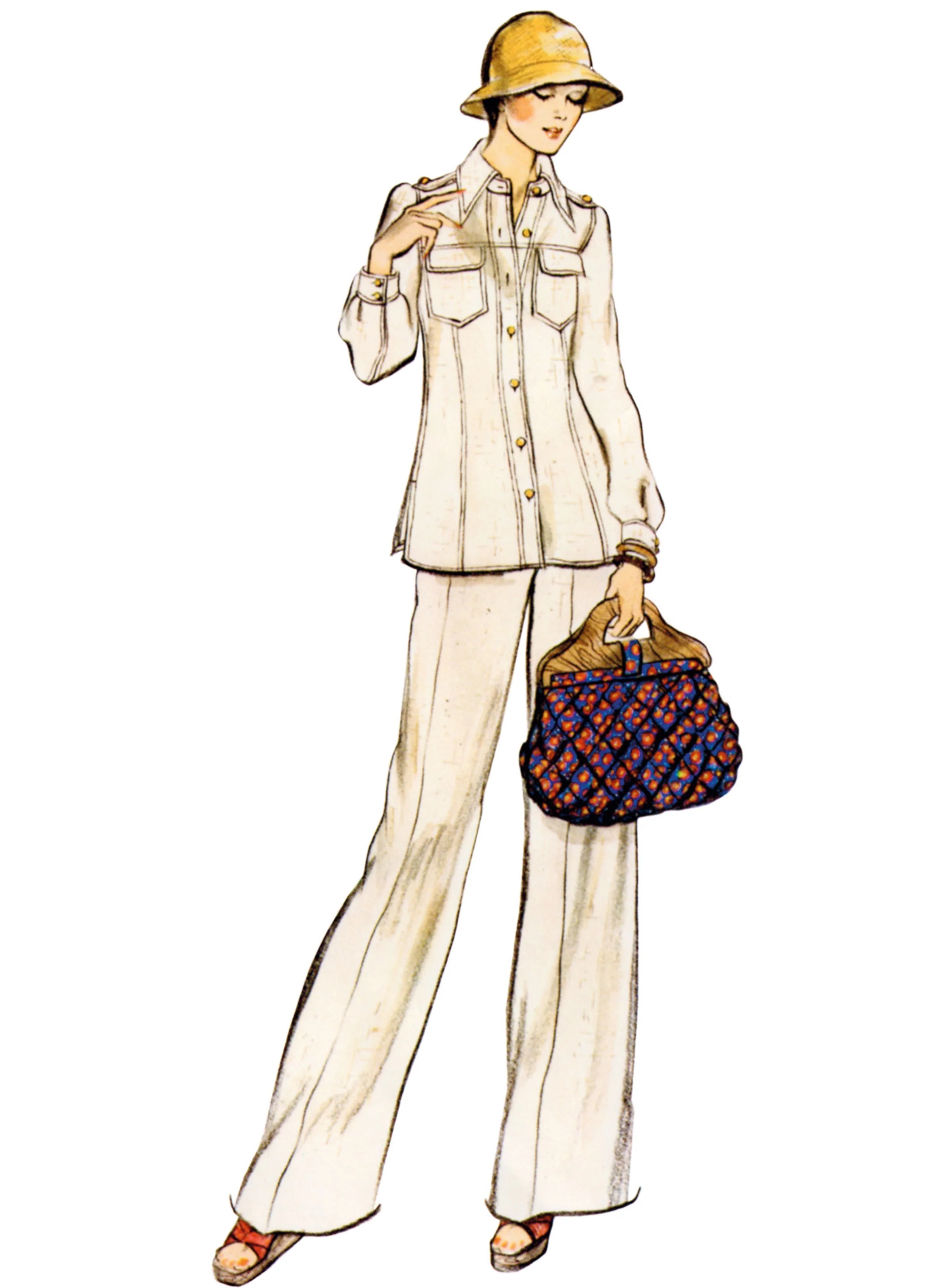 Voguepattern V1966 Misses' Jacket and Pants