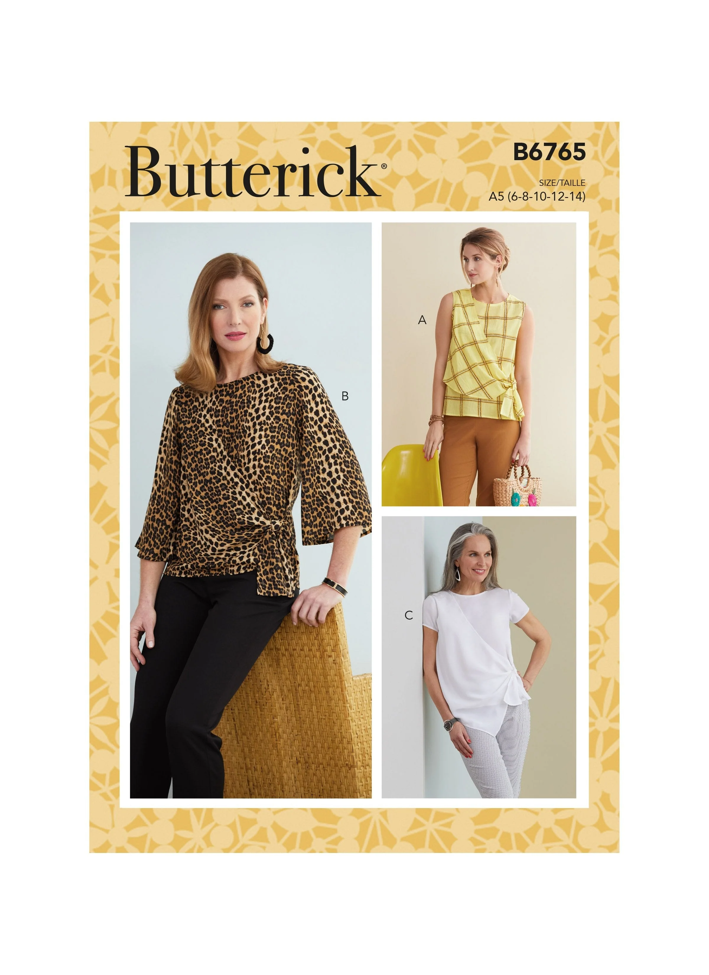 Butterick Pattern B6765 Misses