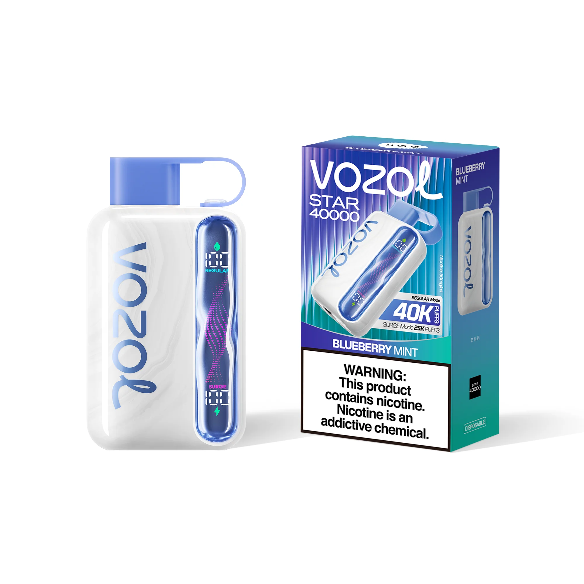 VOZOL STAR 40K wegwerpvape (alle smaken)