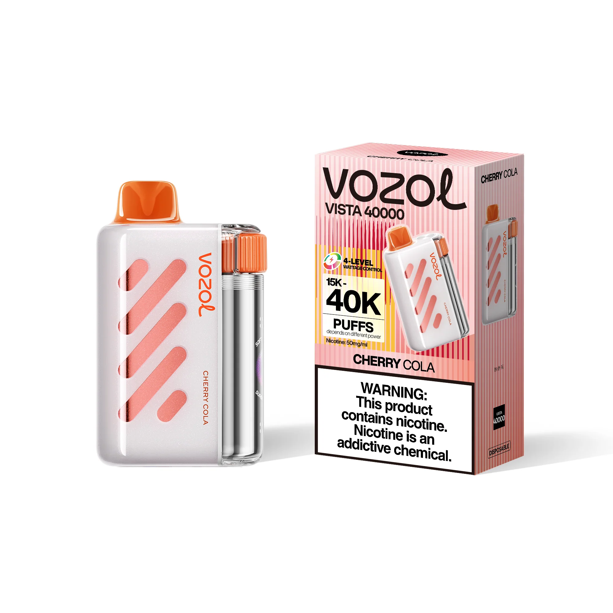 VOZOL VISTA 40K wegwerpvape (alle smaken)