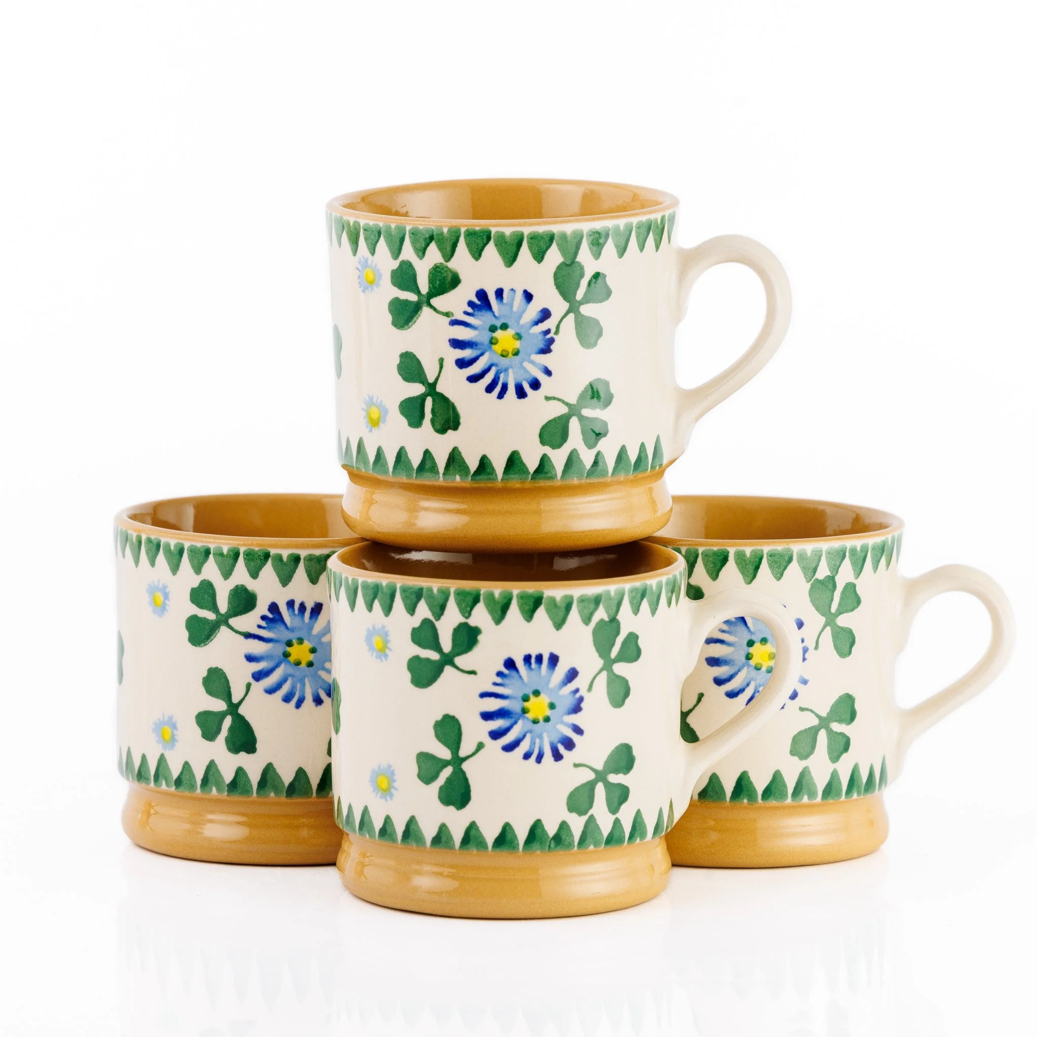 4 Small Mugs