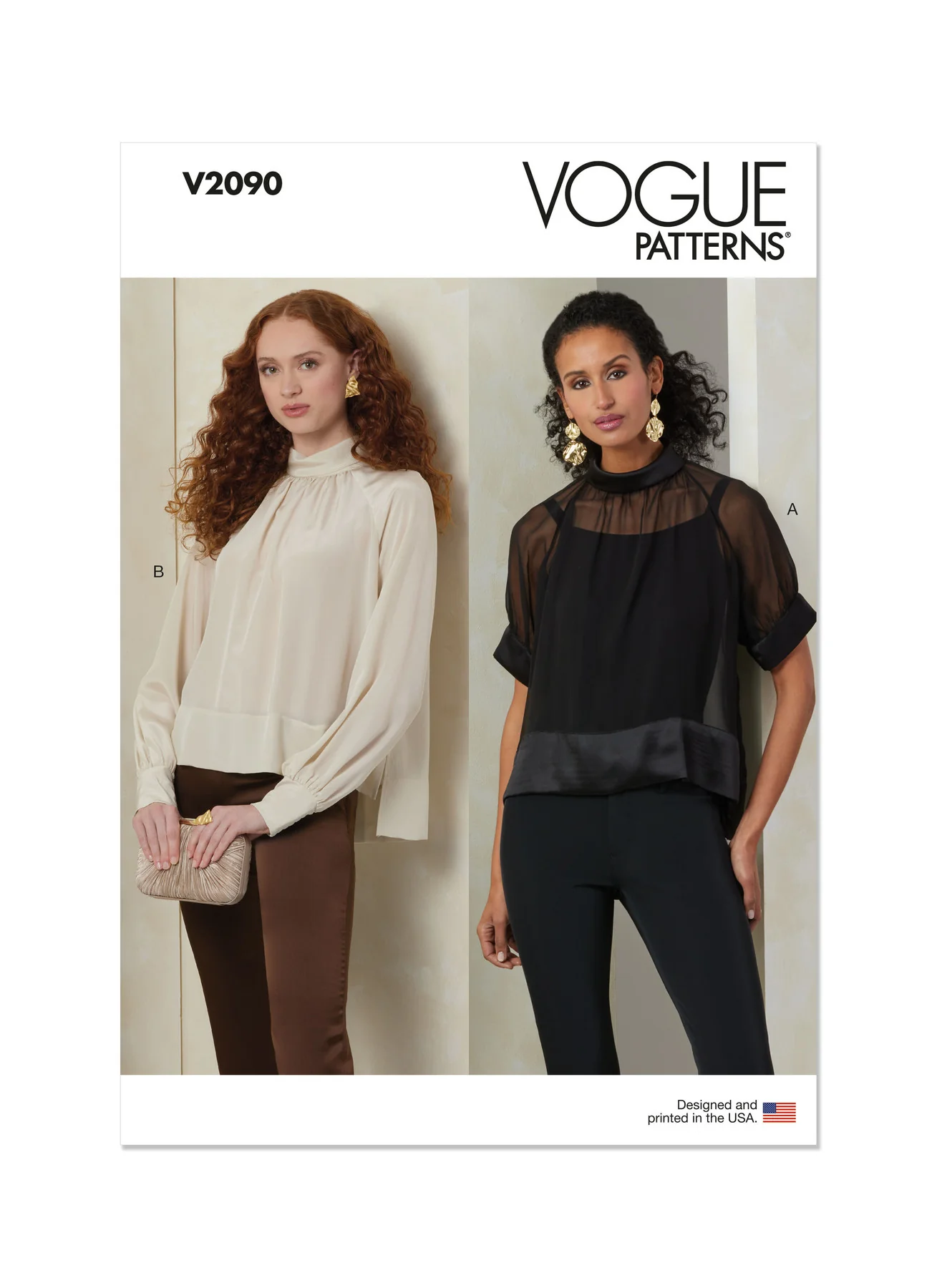 Vogue Pattern V2090 Misses