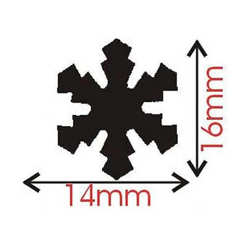 Sullivans Lever Punch, A-Snowflake 1 007- 5/8inch