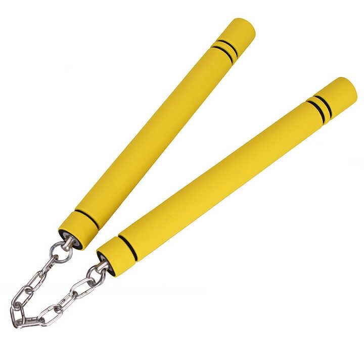 Sale Metal Nunchaku Daily Fitness Soft Design Colorful Eva Foam Nunchaku