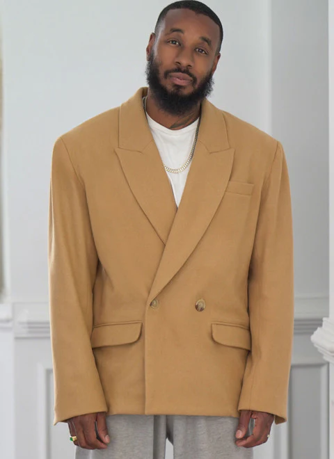 KnowMe Pattern ME2118 Men's Jacket