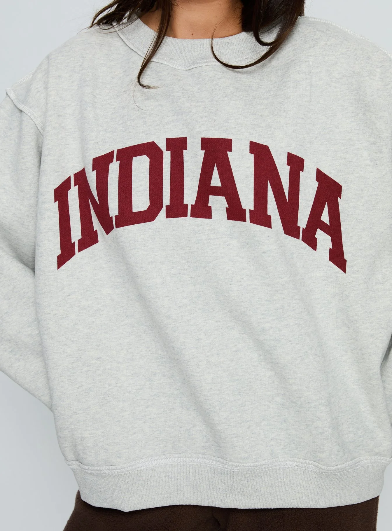 When In Indiana Jumper Grey