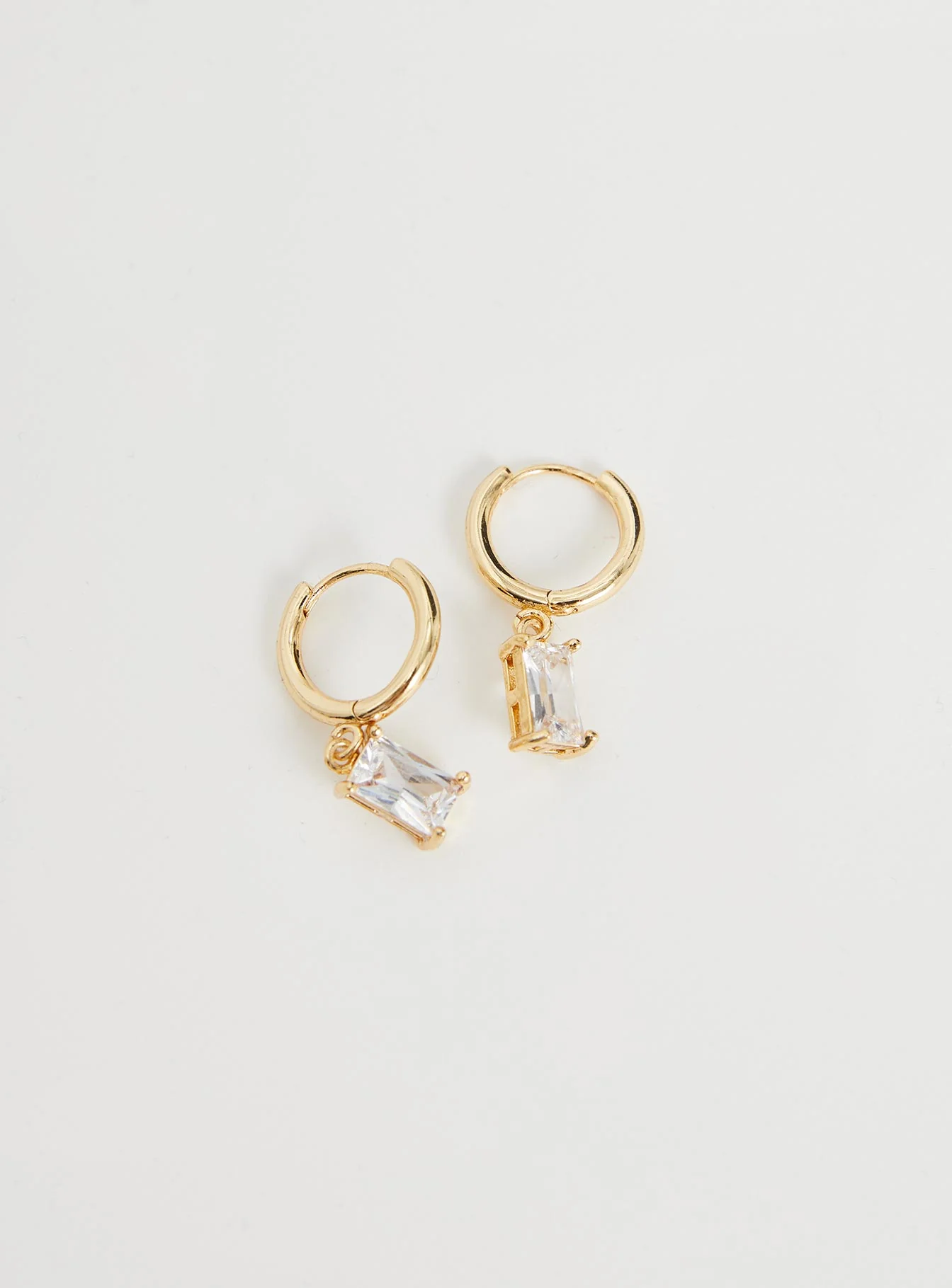 Carlington Gold Plated Teardrop Earrings Gold