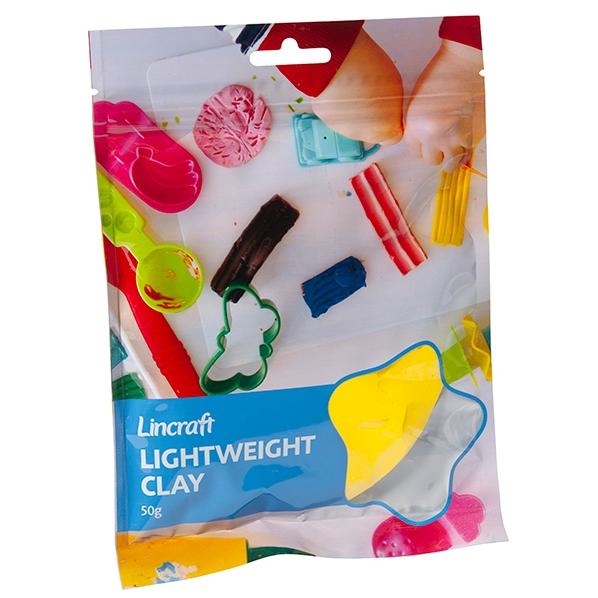 Lincraft Air Dry Clay, Red- 50g