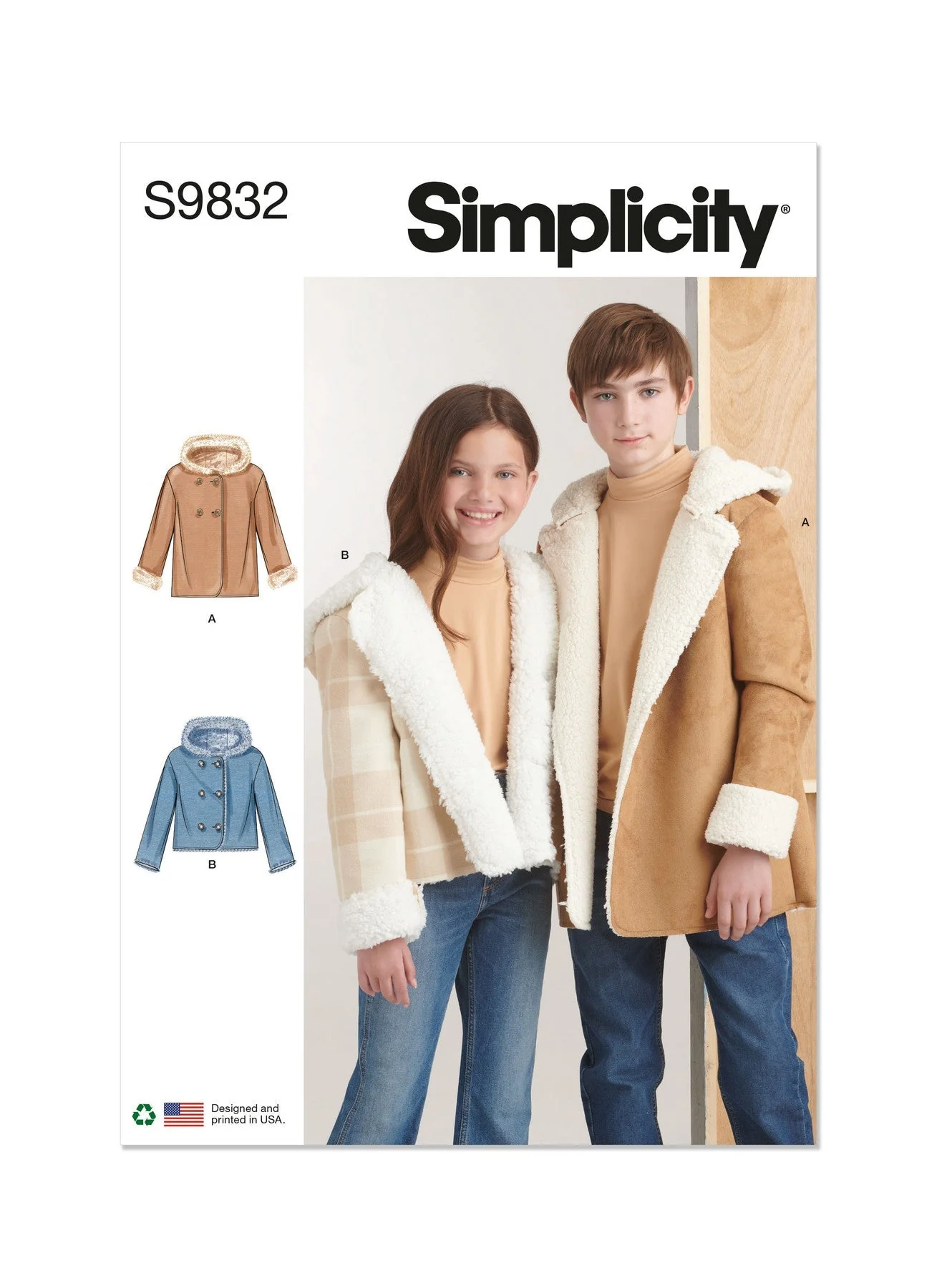 Simplicity Pattern 9832 Girls