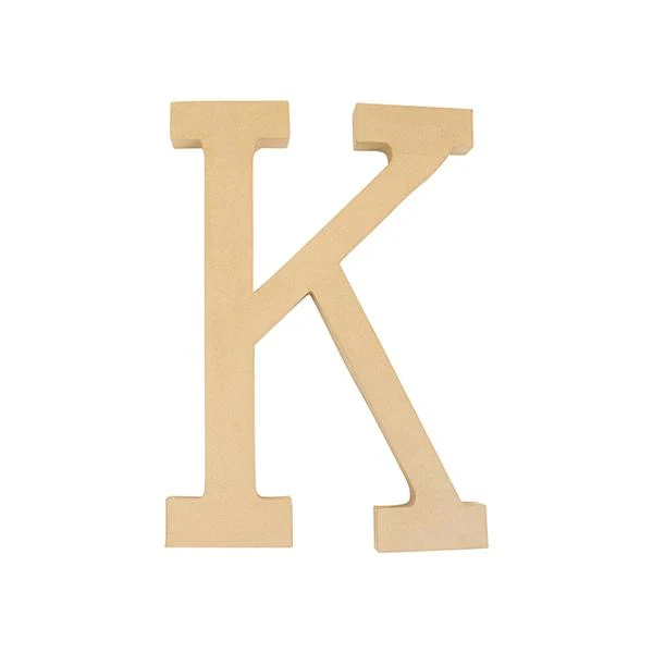 Makr Paper Mache, Jumbo Letter K- 60cm