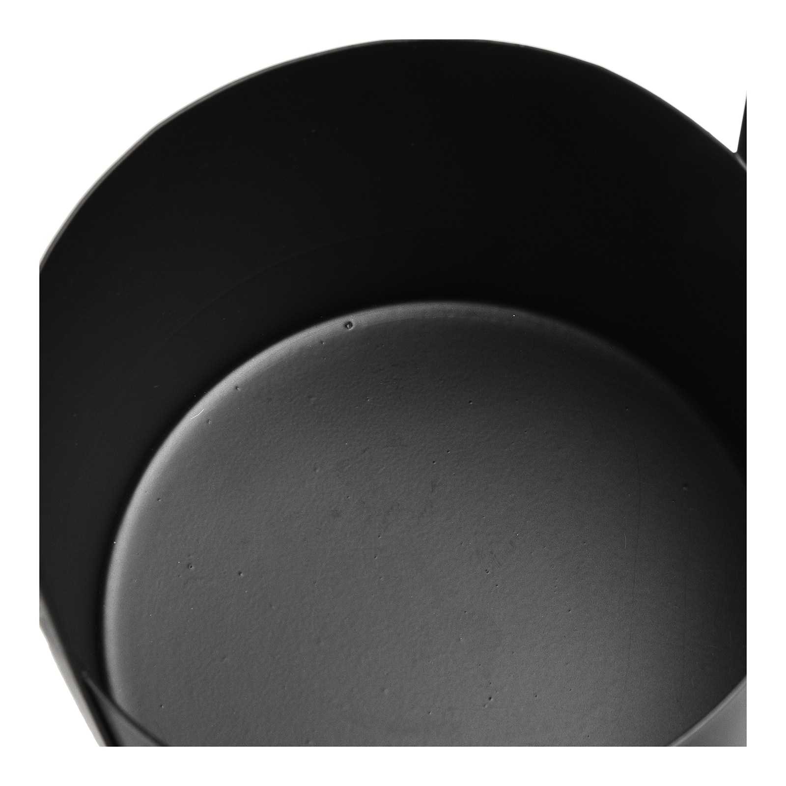 Pflanztopf Schwarz, ⌀ 14 cm, H 370 mm