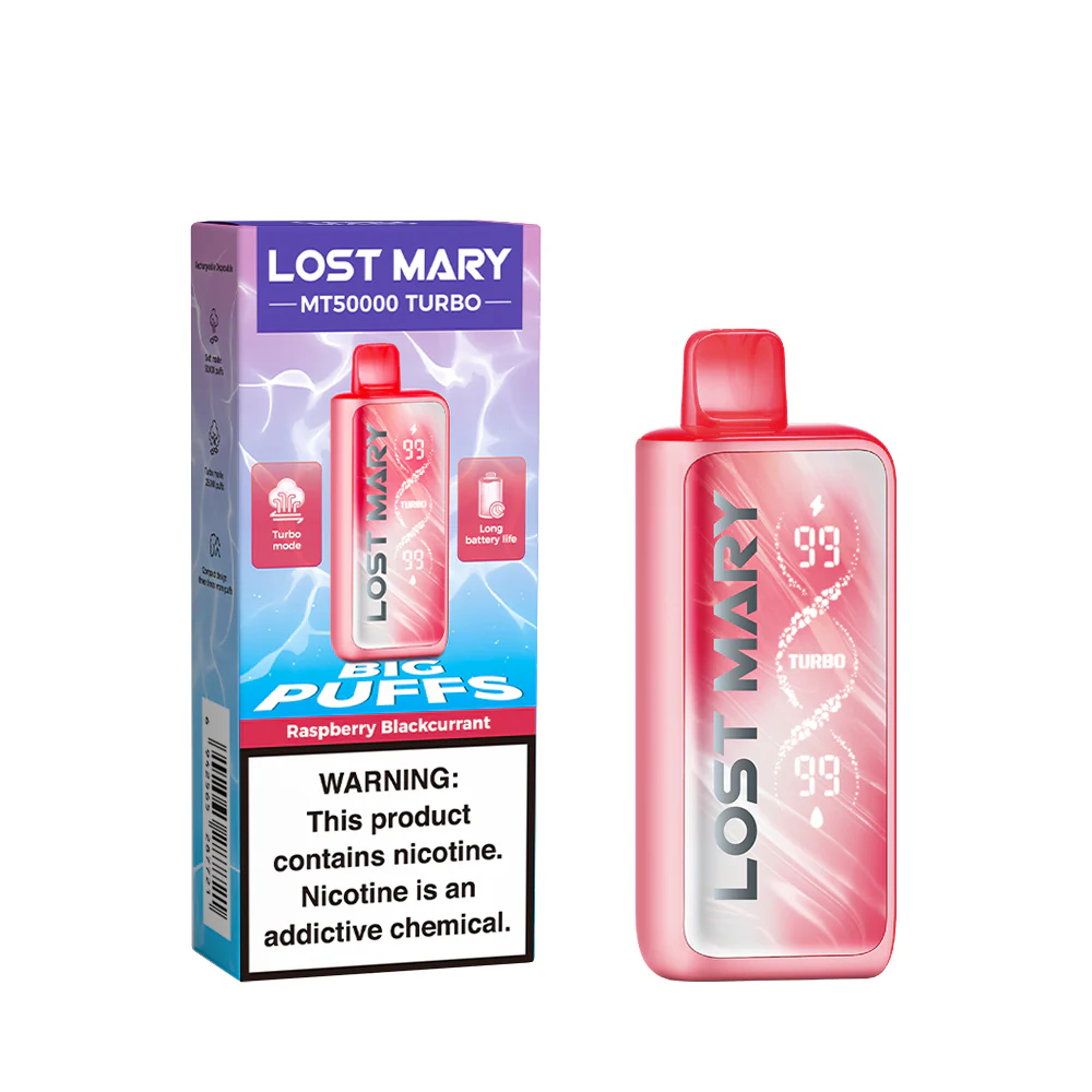 LOST MARY MT50K Turbo oplaadbare wegwerpvape (alle smaken)
