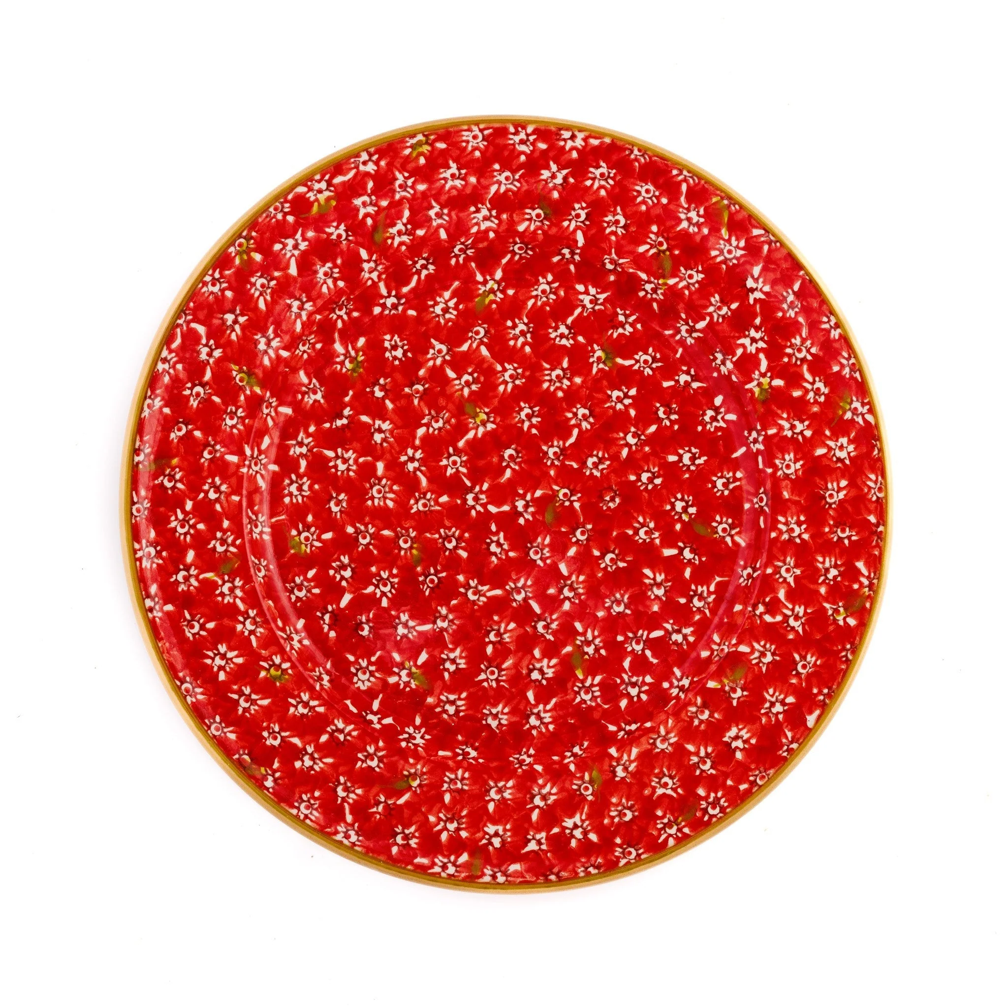 Serving Plate Red