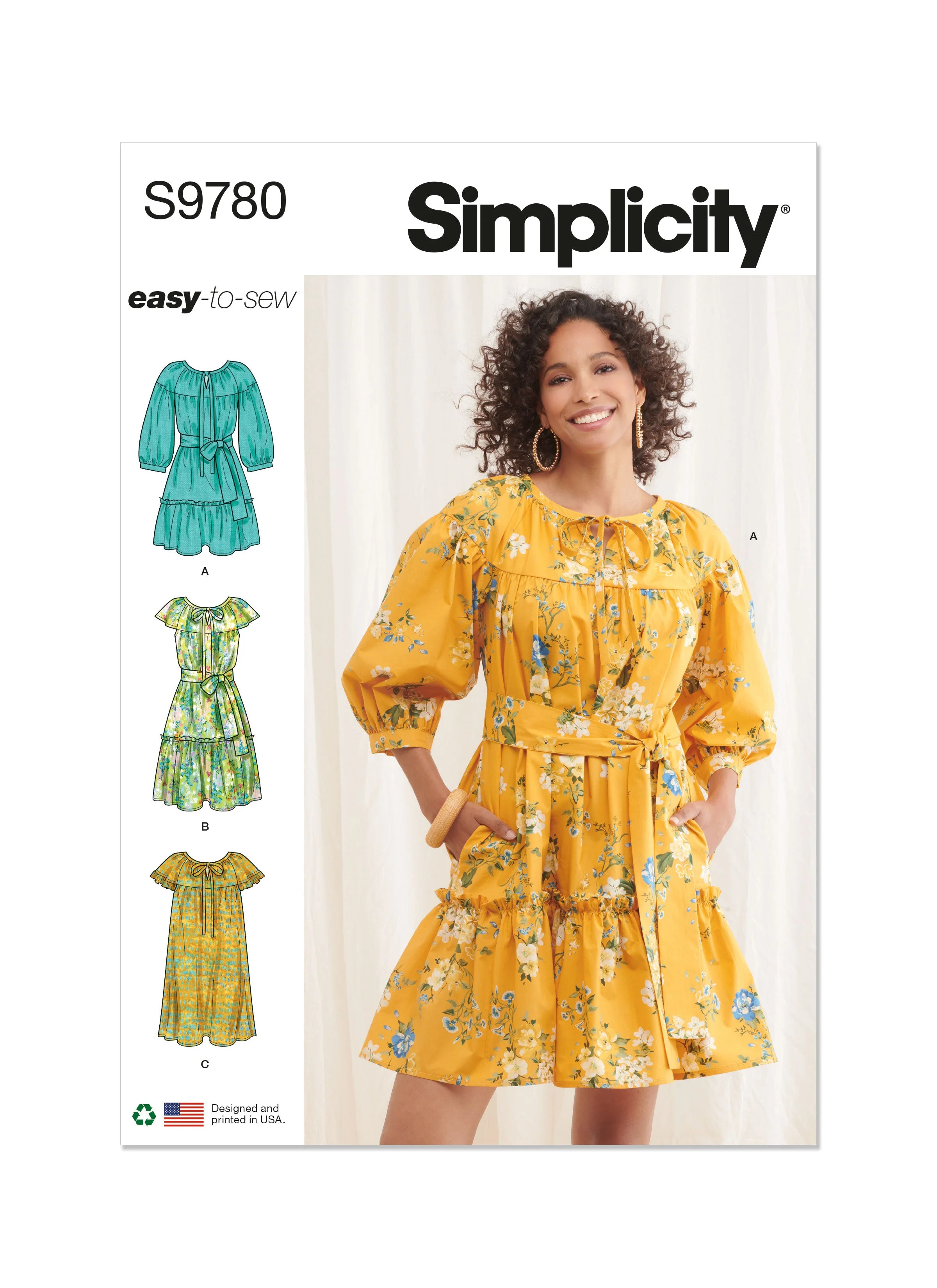 Simplicity Pattern 9780 Misses