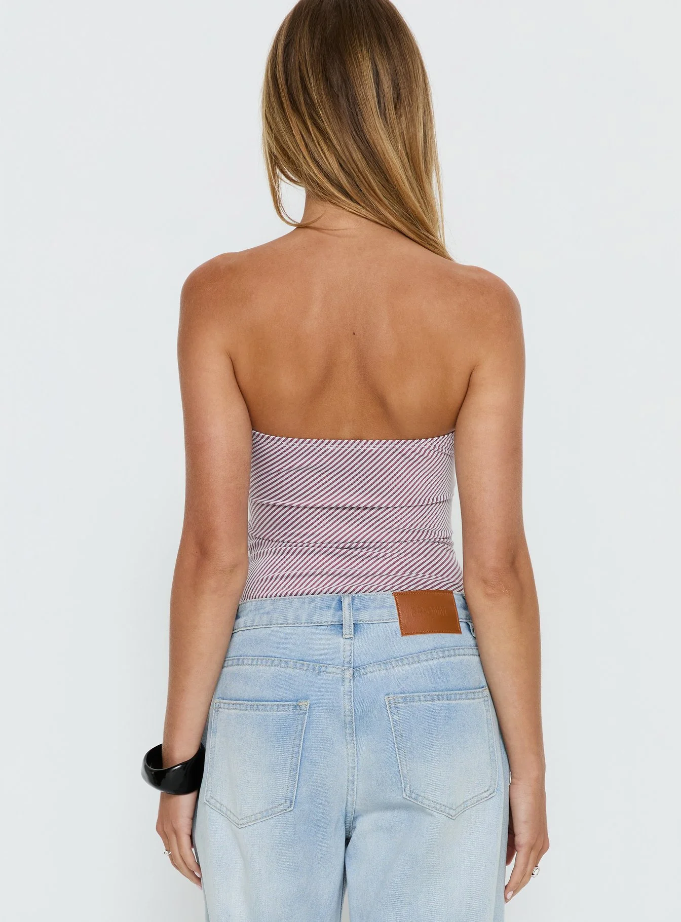 Sunbathing Hardware Detail Bodysuit Pink