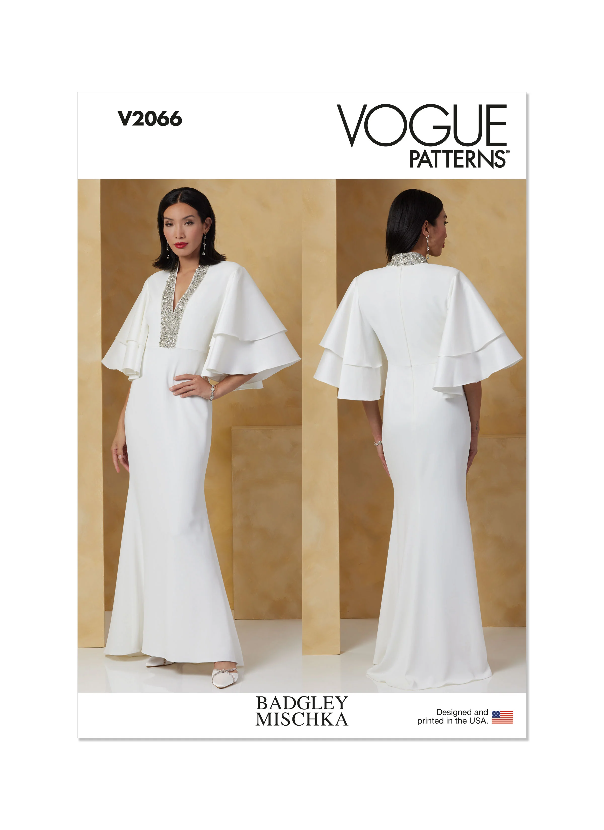 Vogue Pattern V2066 Misses