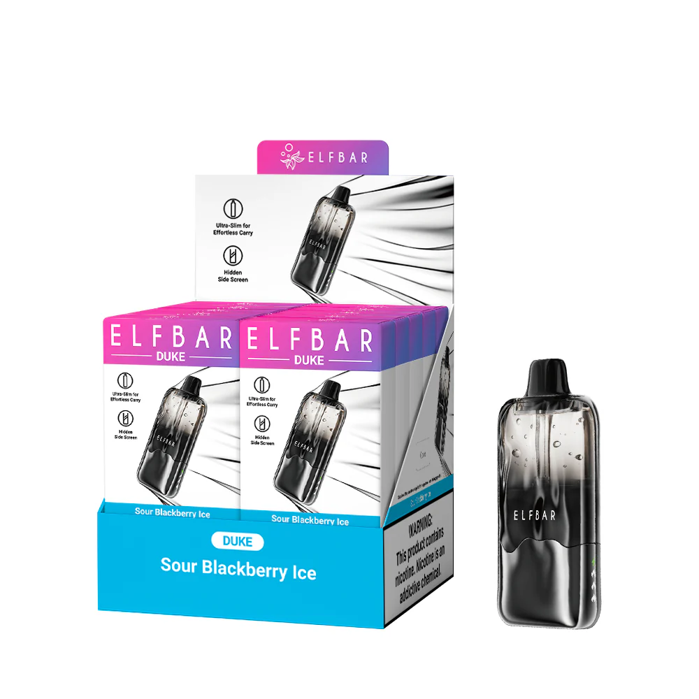 ELFBAR DUKE oplaadbare wegwerpvape (alle smaken)