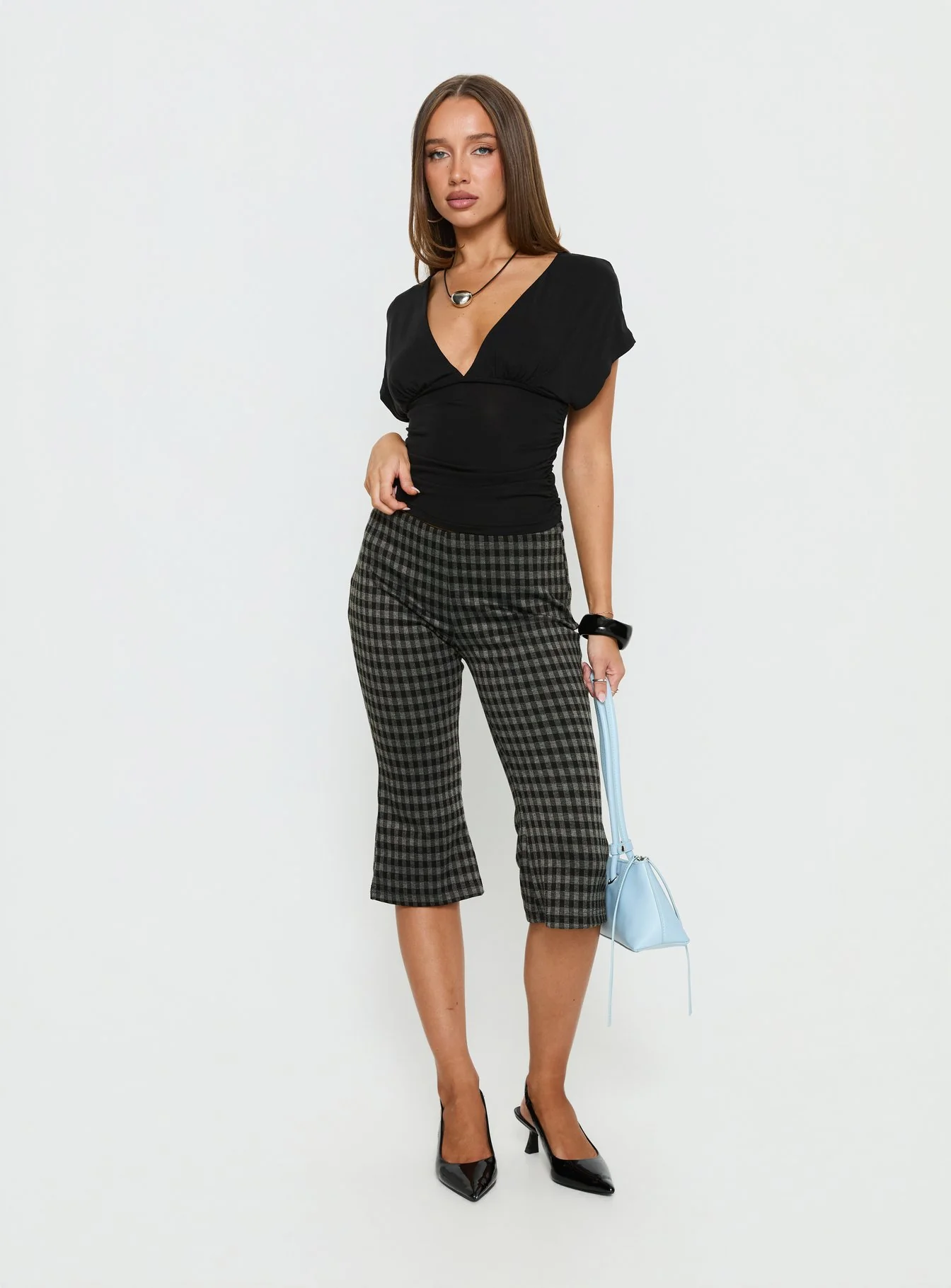 Lights Are Off Capri Pants Multi