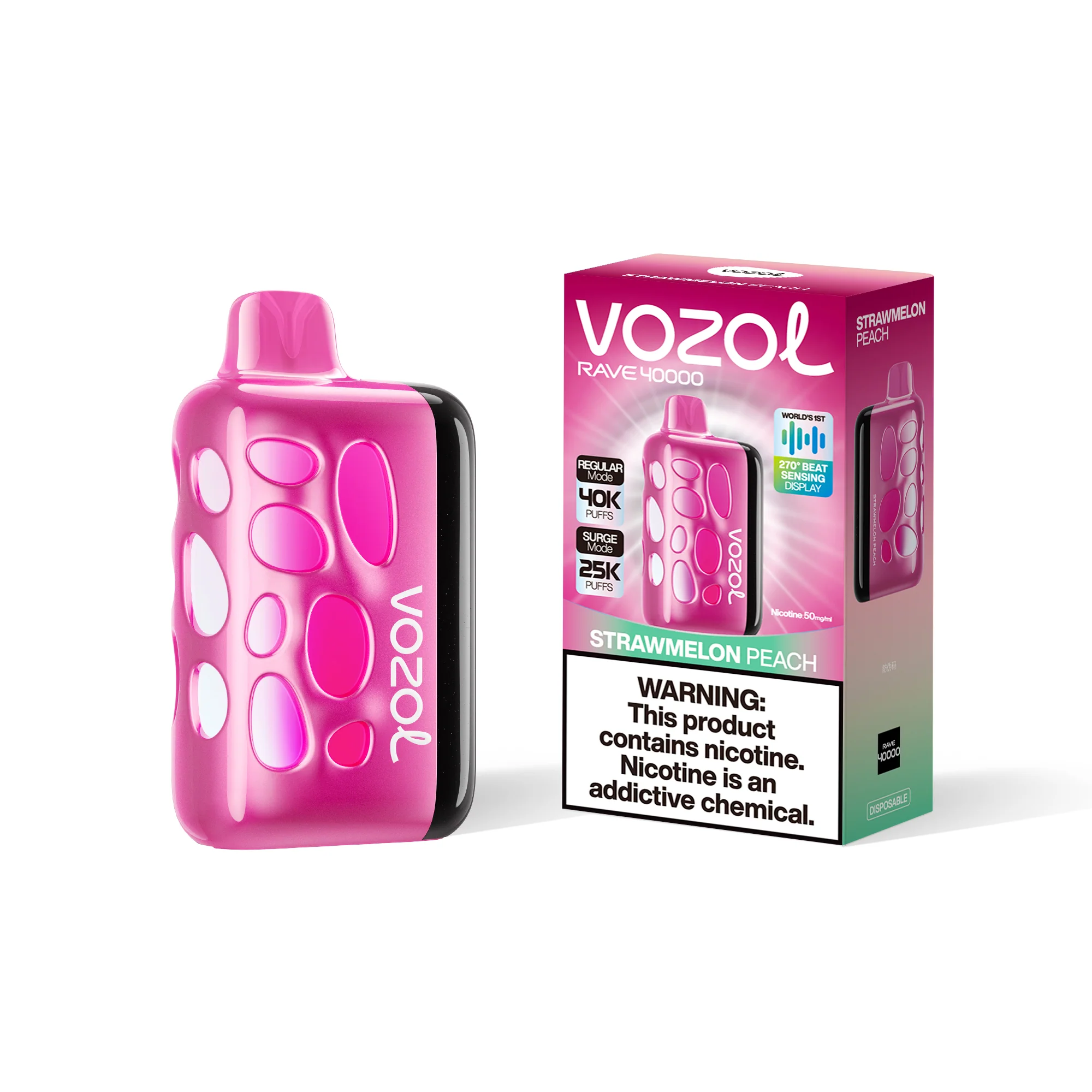 VOZOL RAVE 40K wegwerpvape (alle smaken)