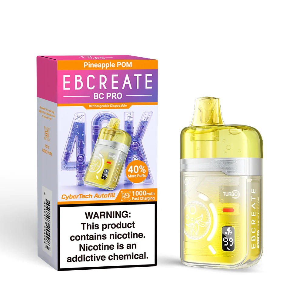 EBCREATE BC PRO oplaadbare wegwerpvape (alle smaken)