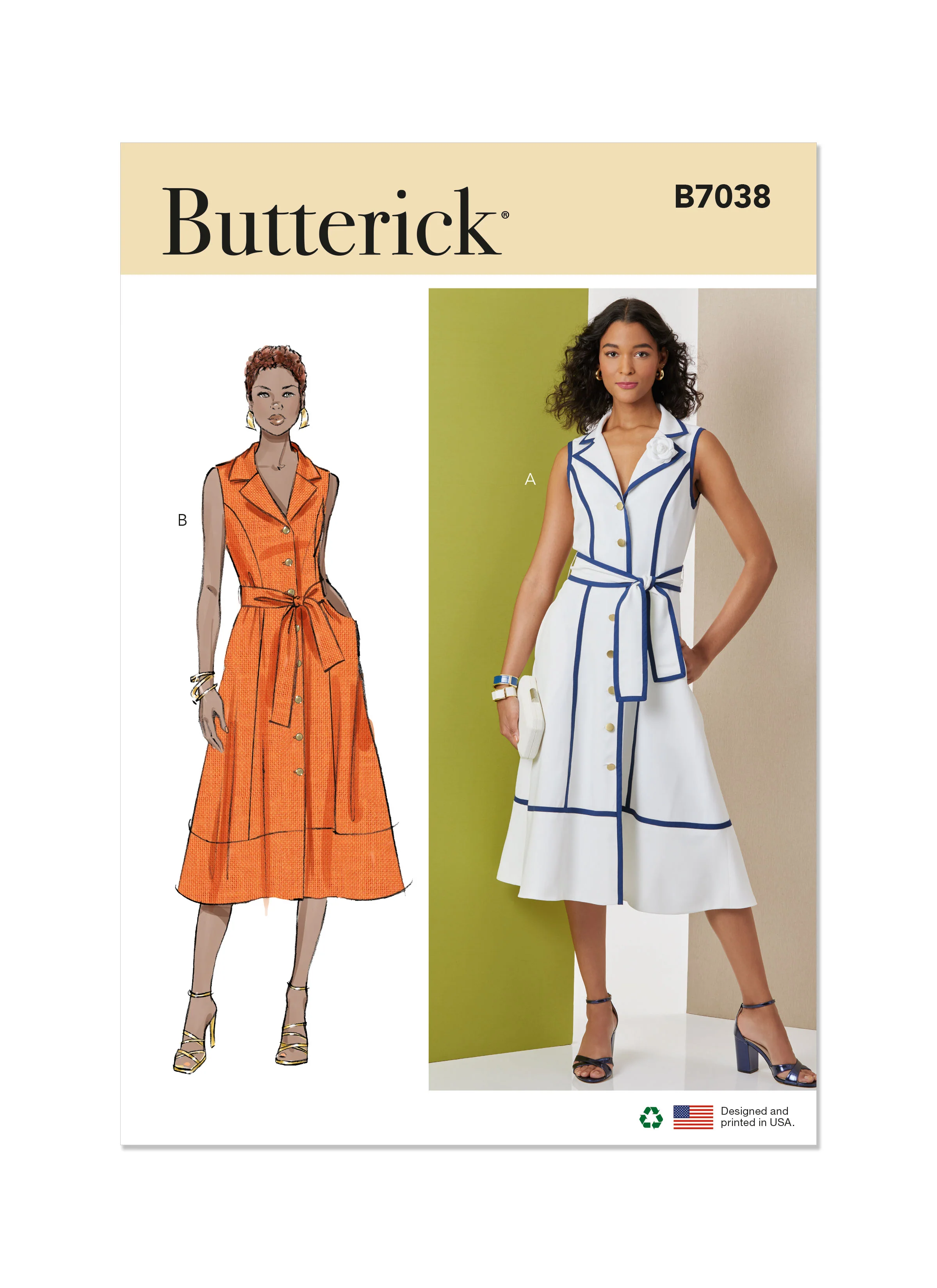 Butterick Pattern B7038 Misses