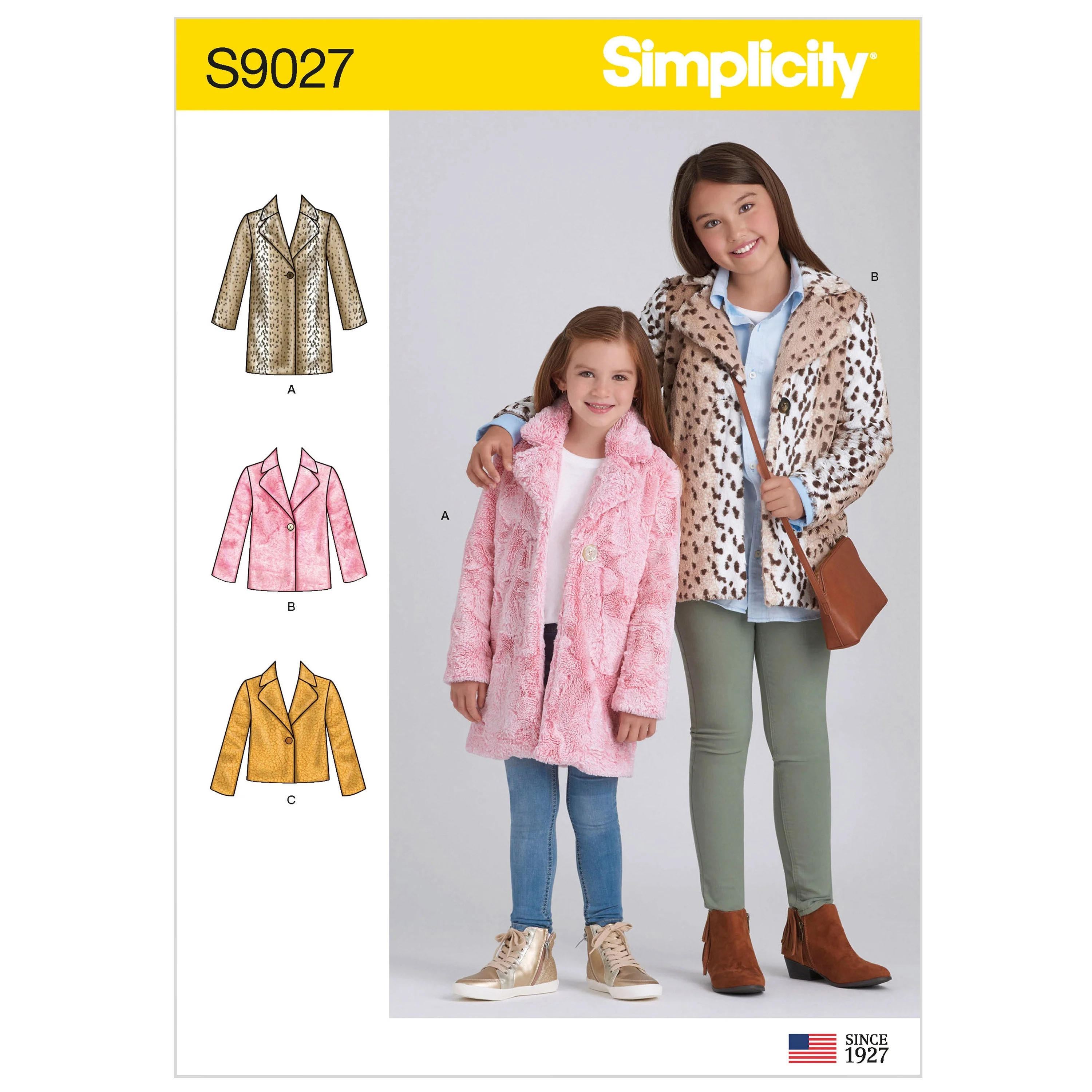 Simplicity Pattern 9027 Children