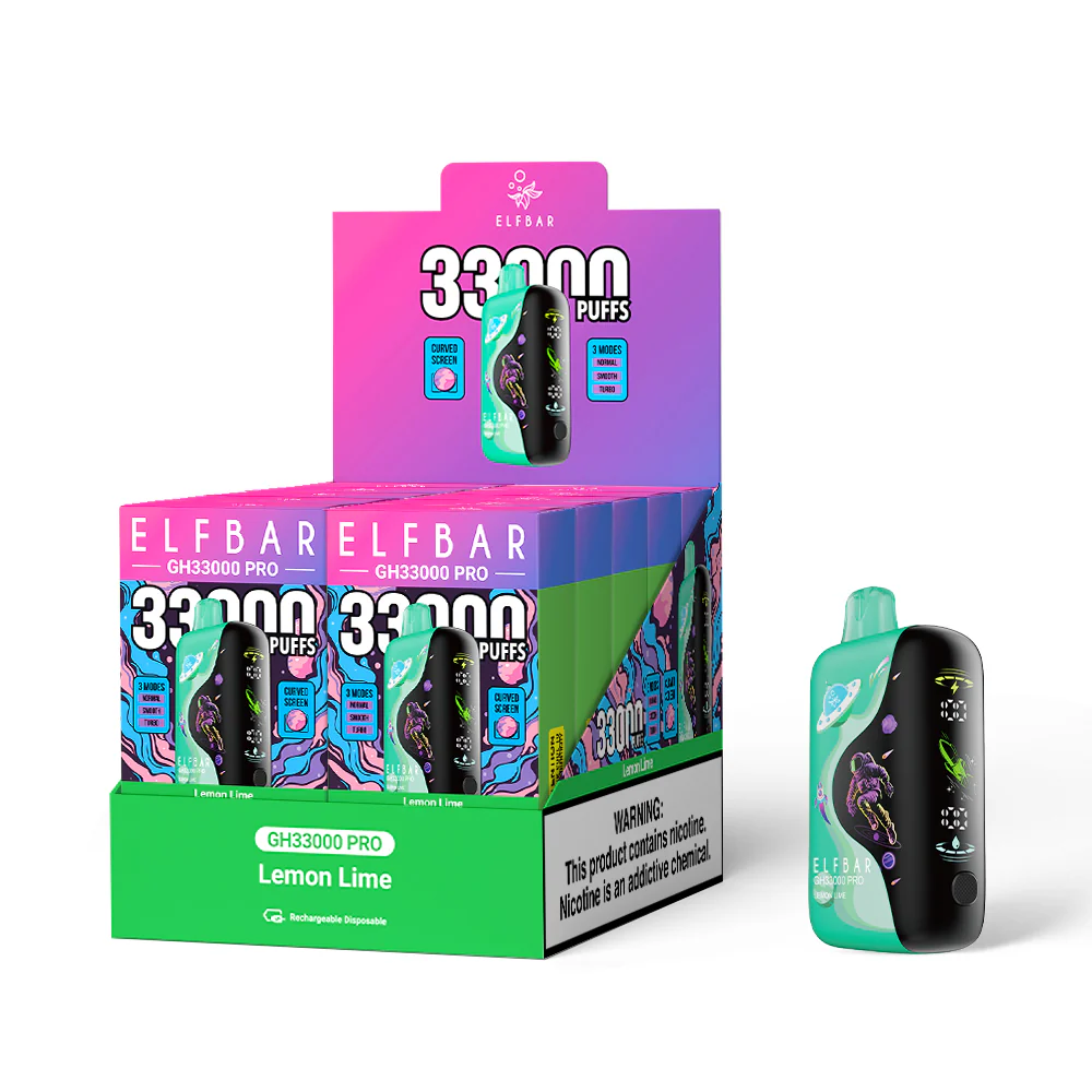 ELFBAR GH33000 PRO oplaadbare wegwerpvape (alle smaken)