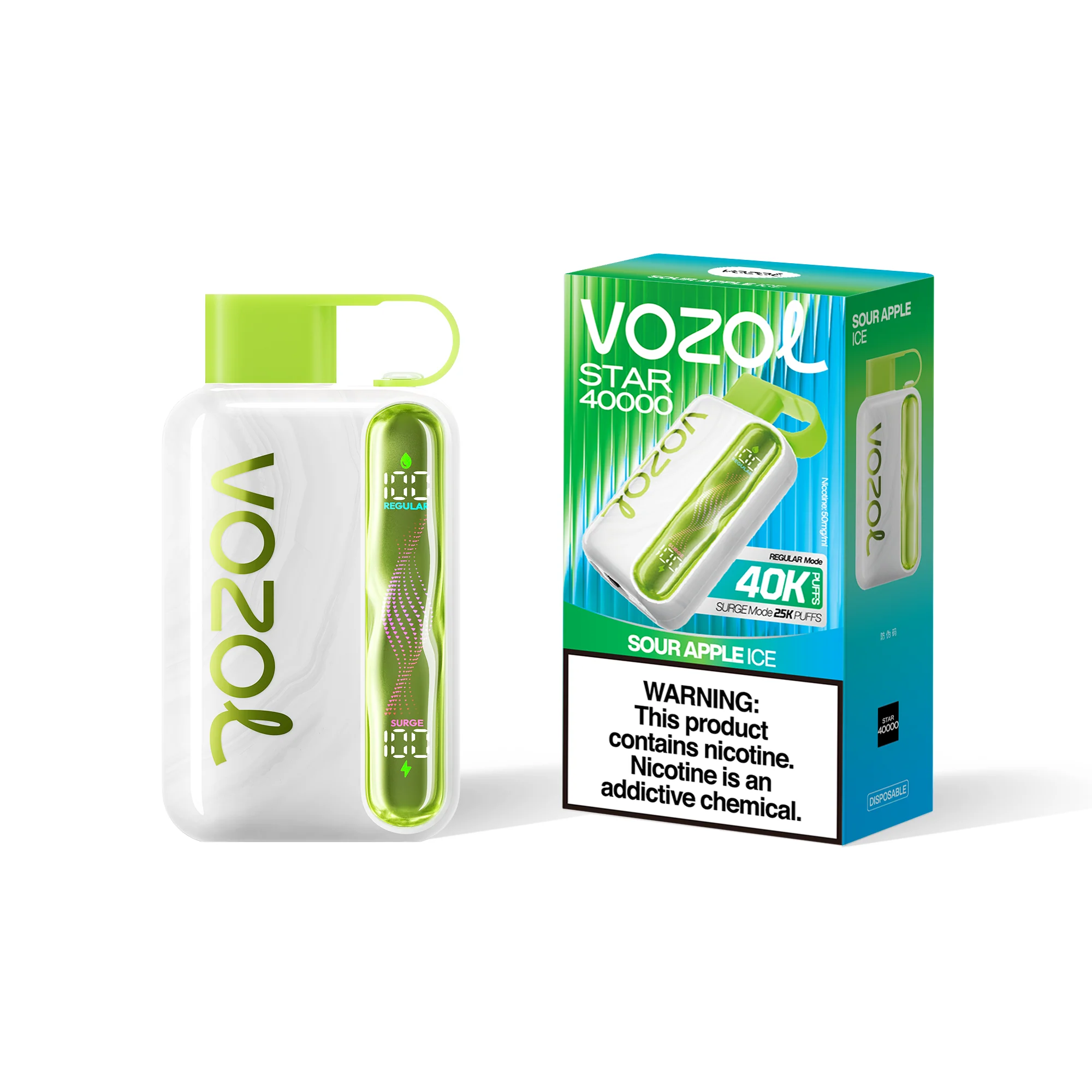 VOZOL STAR 40K wegwerpvape (alle smaken)