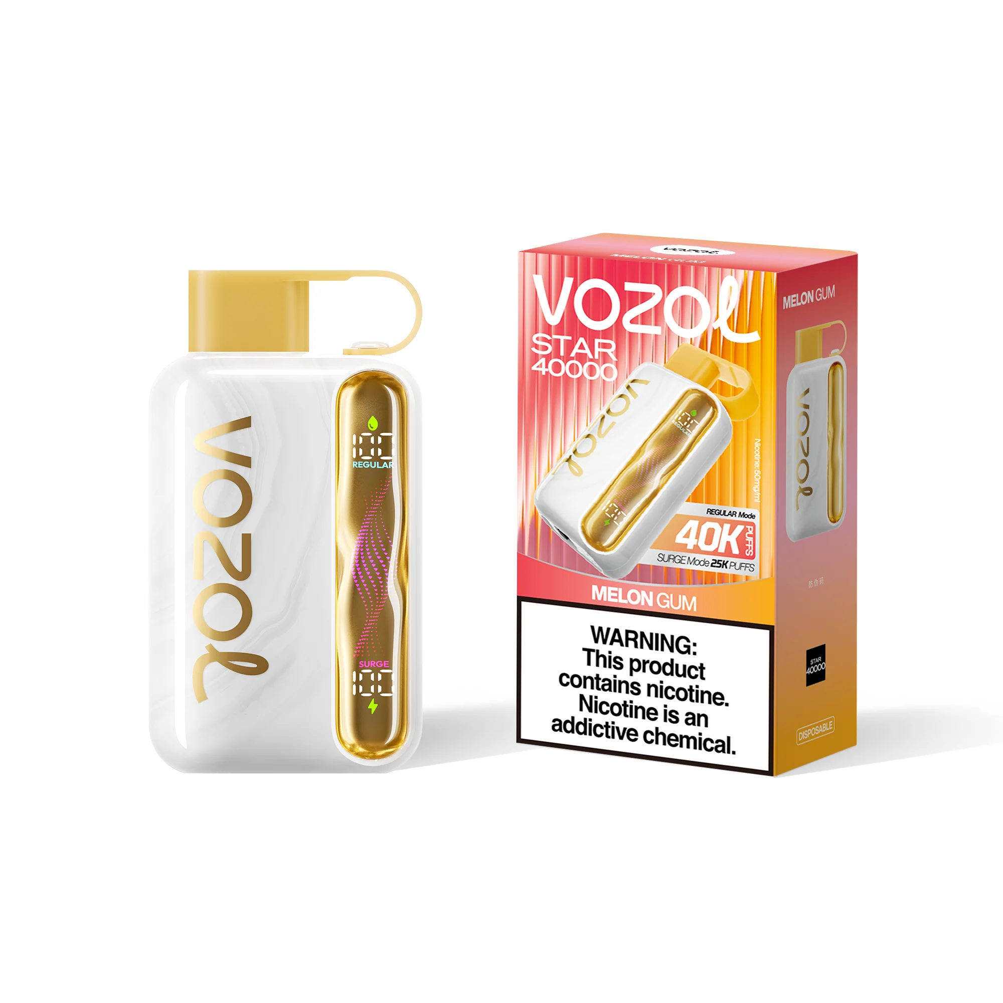 VOZOL STAR 40K wegwerpvape (alle smaken)