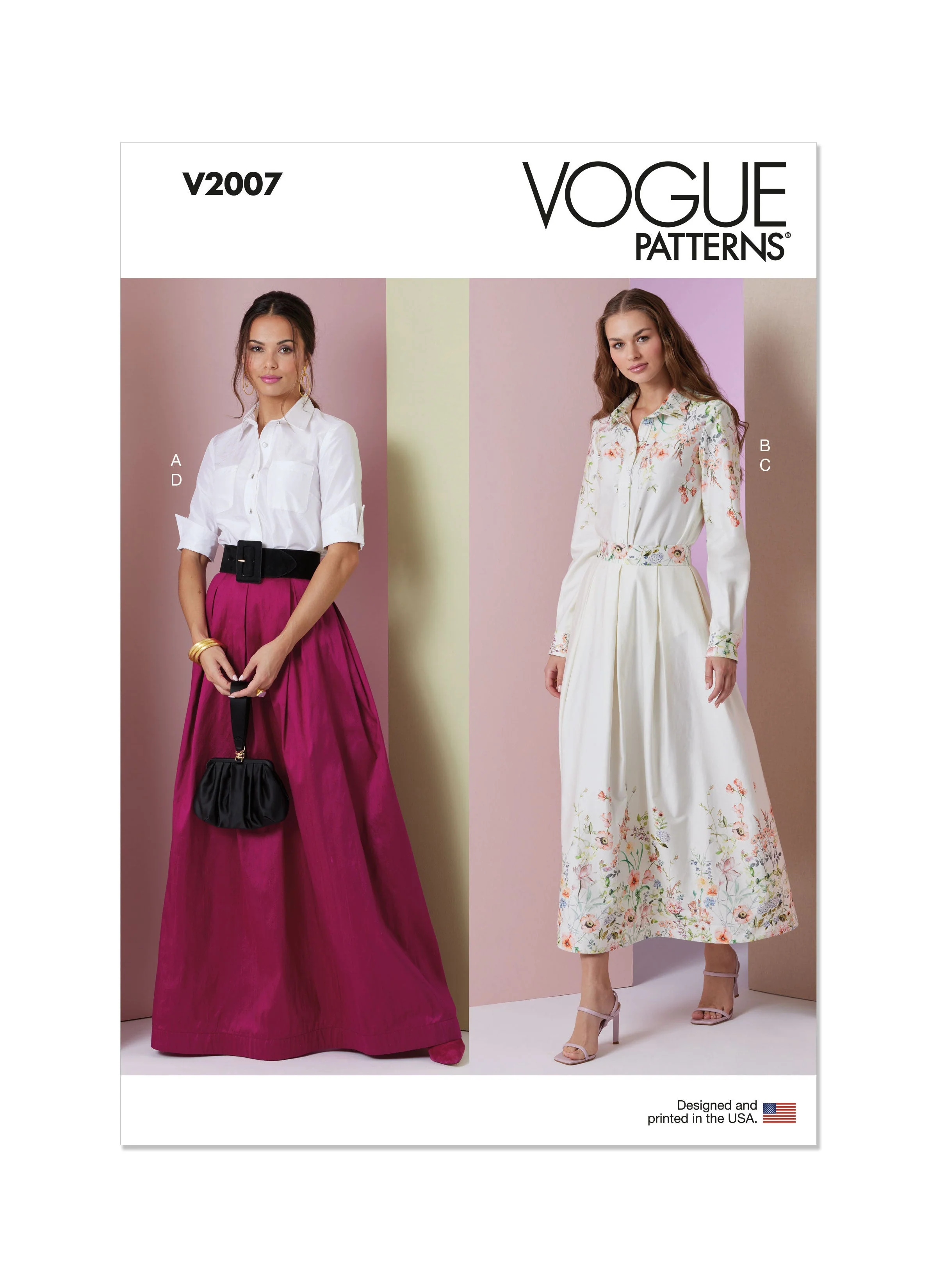 Vogue Pattern V2007 Misses