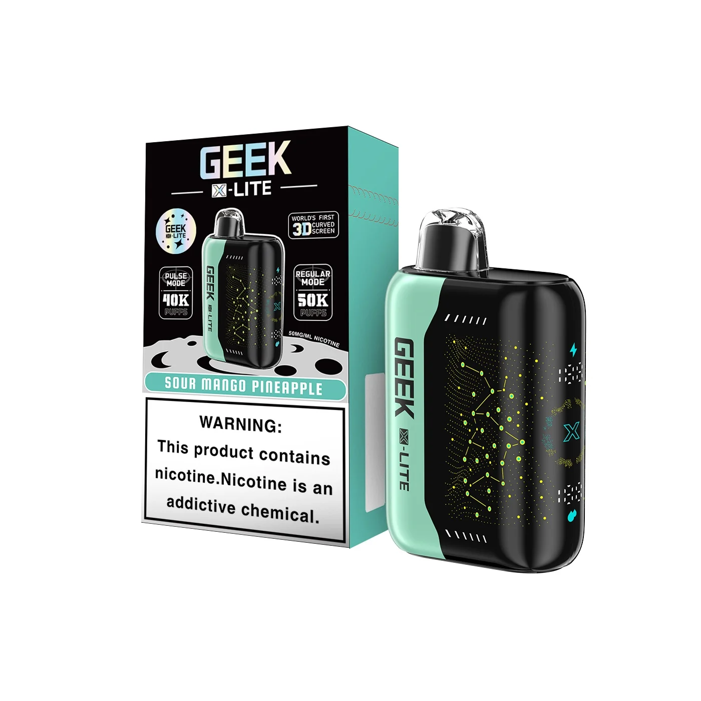 Geek X-Lite 50000 Puffs Disposable Vape - JNR VAPES OFFICIAL