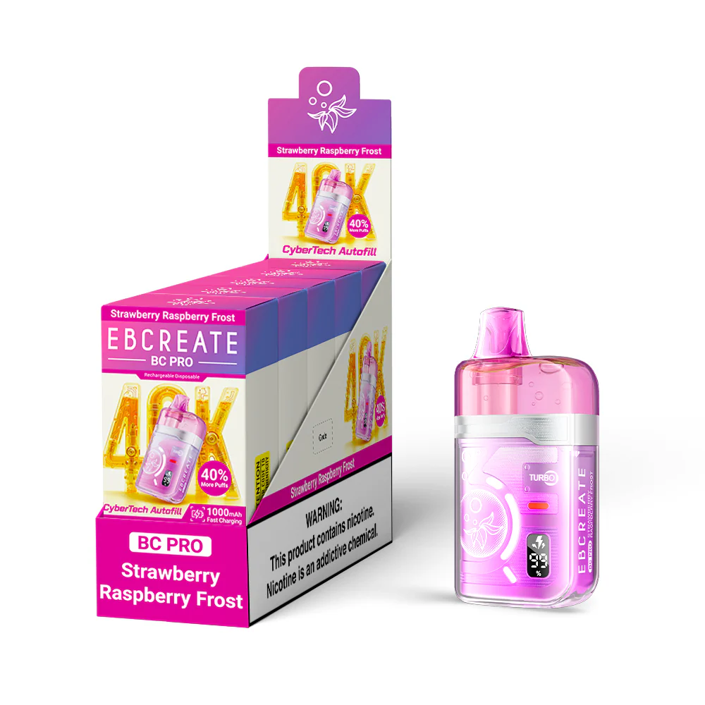 EBCREATE BC PRO oplaadbare wegwerpvape (alle smaken)