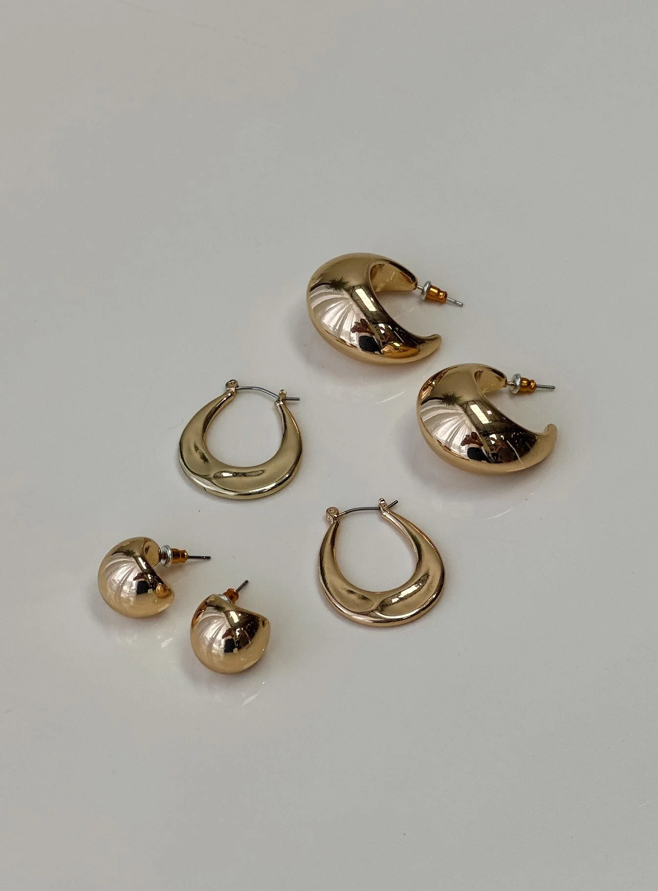 For The Weekend Earring Pack Gold