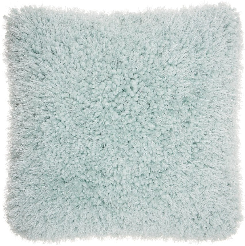 Mina Victory Shaggy Cushion, Celadon- 50.8cmx50.8cm