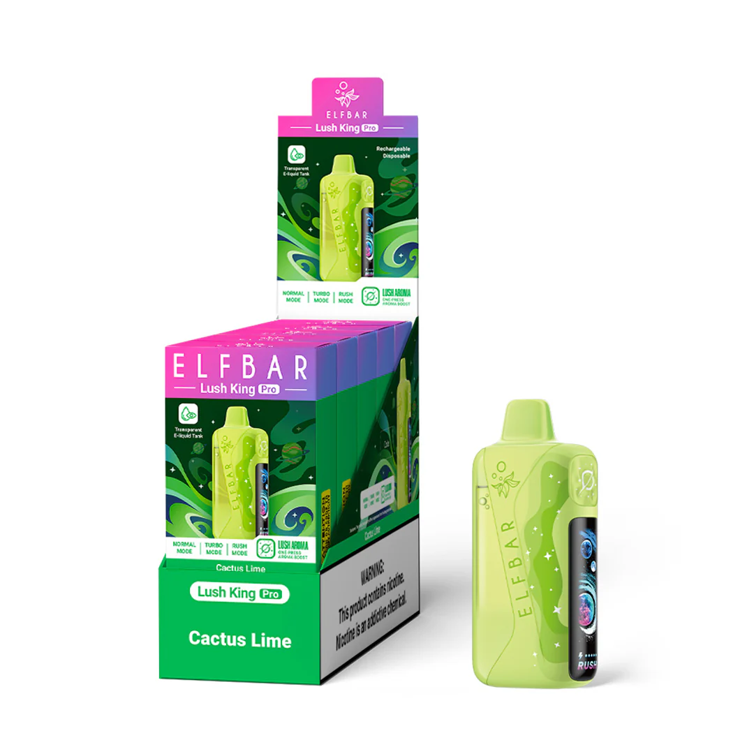 ELFBAR Lush King Pro oplaadbare wegwerpvape (alle smaken)