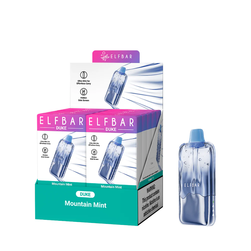 ELFBAR DUKE oplaadbare wegwerpvape (alle smaken)