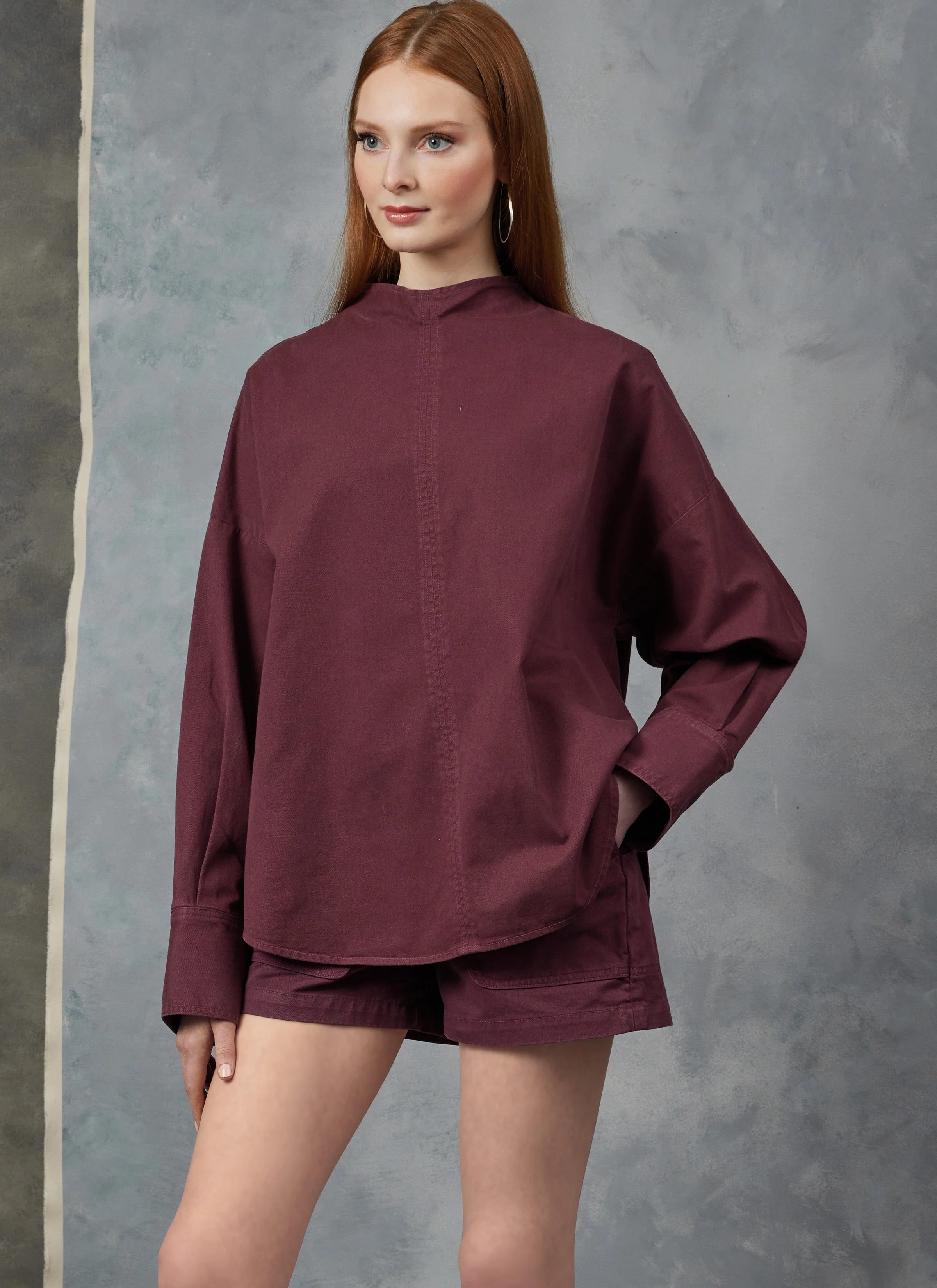 Voguepattern V1912 Misses' Top And Shorts