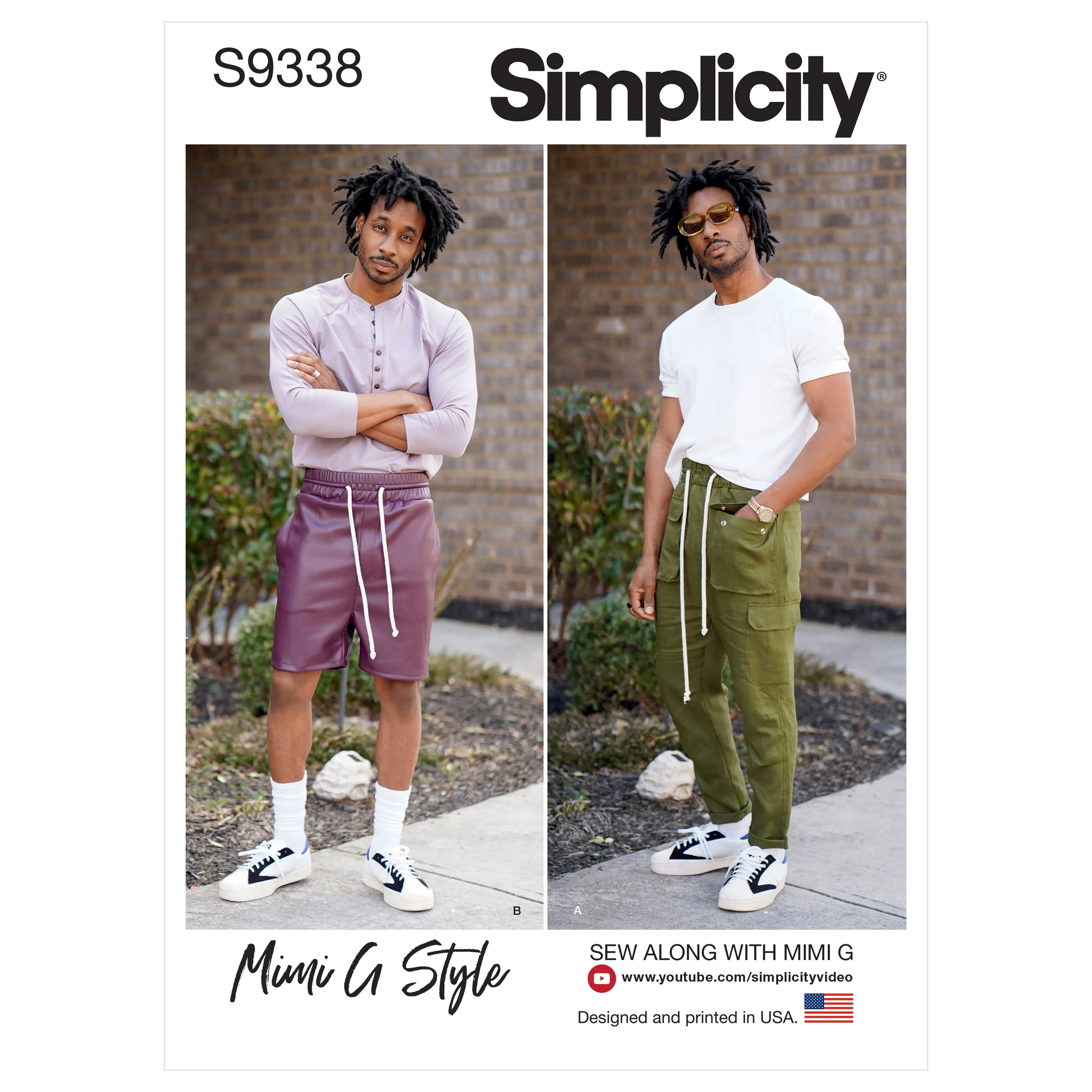 Simplicity Pattern 9338 Men