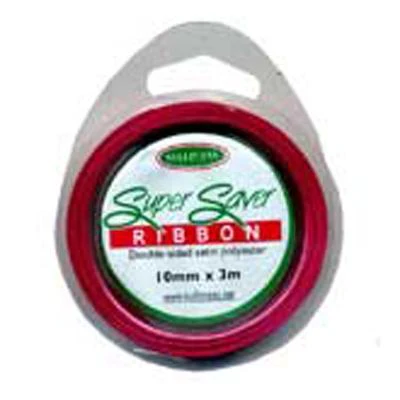 Sullivans Satin Ribbon, Fuchsia- 10mm