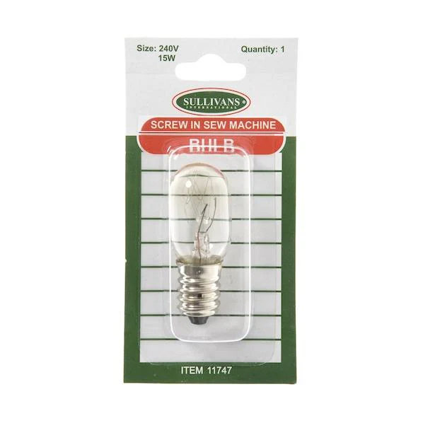 Sullivans Screw In Sewing Machine Bulb