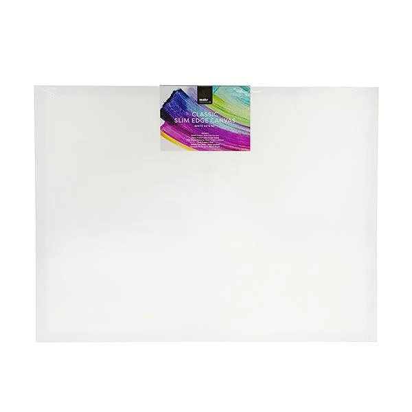 Makr 24x30in - Classic Slim Edge Canvas White