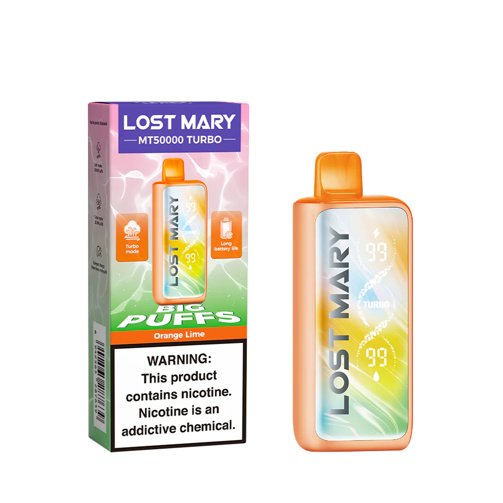 LOST MARY MT50K Turbo oplaadbare wegwerpvape (alle smaken)