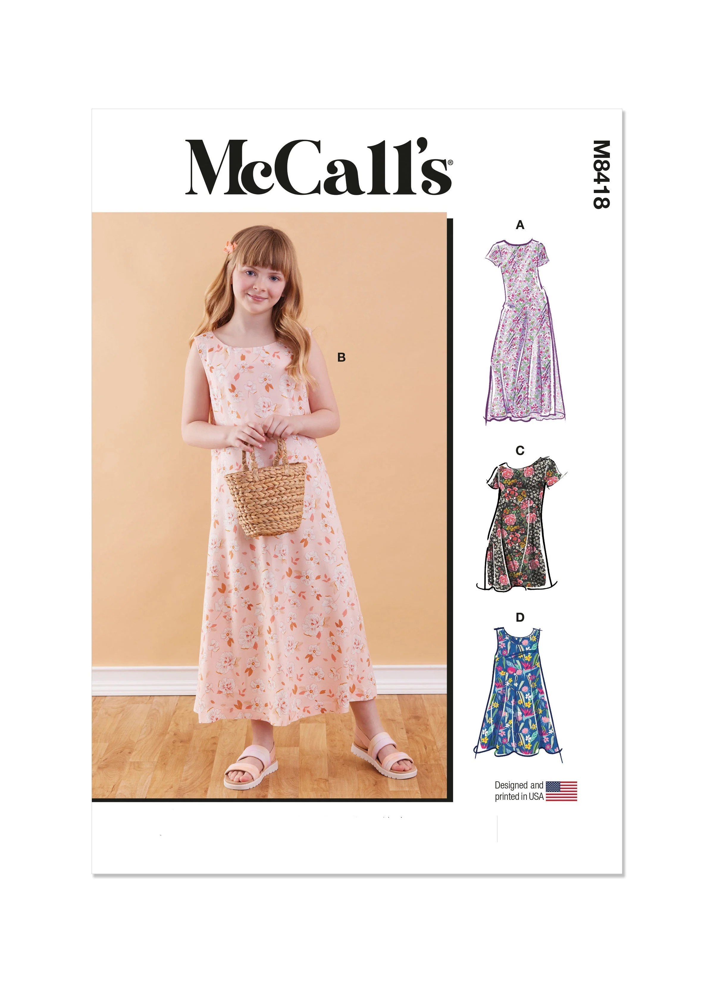 KnowMe Pattern M8418 Girls