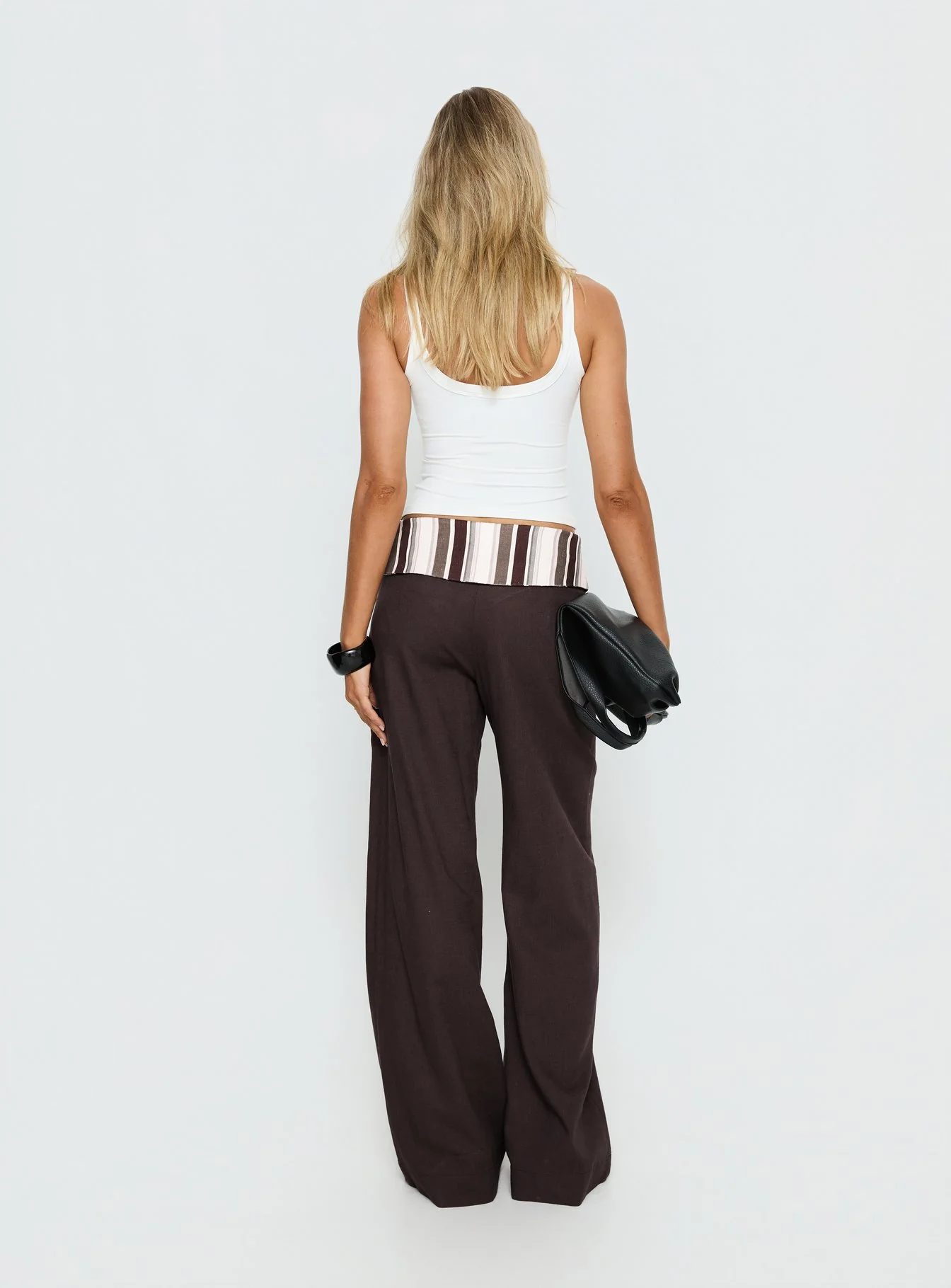 Quenlin Folded Straight Leg Pant Multi