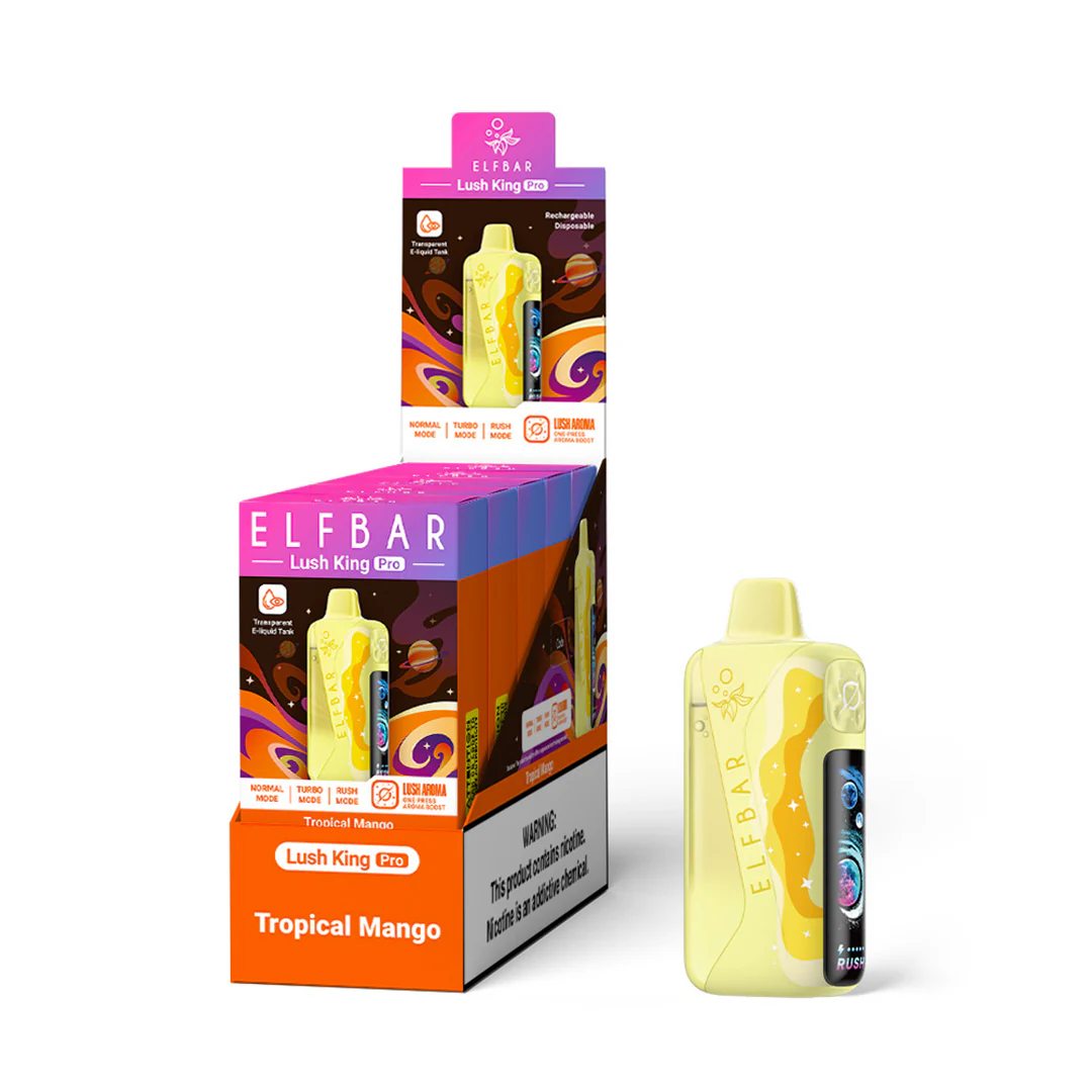 ELFBAR Lush King Pro oplaadbare wegwerpvape (alle smaken)