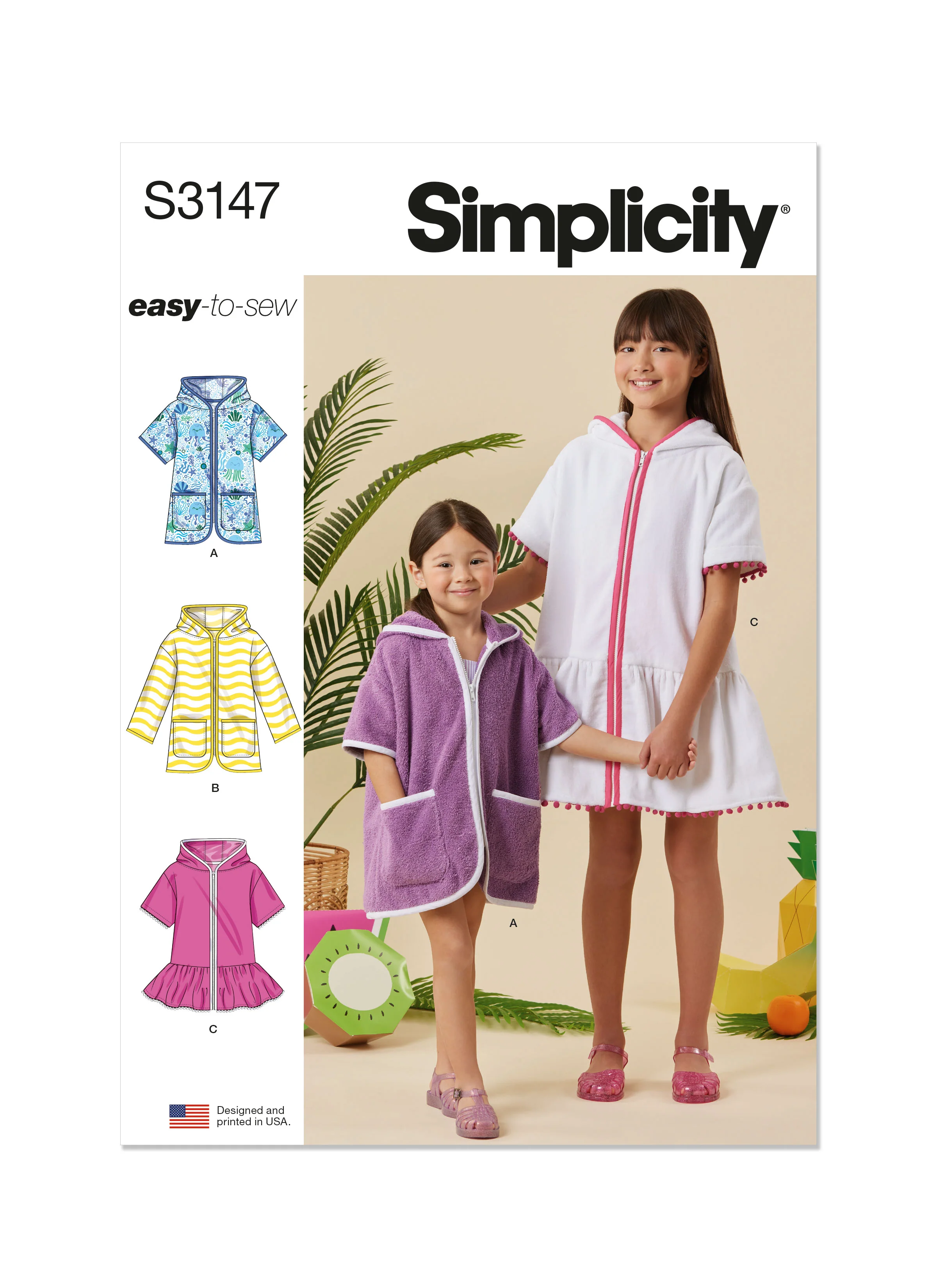 Simplicity Pattern S3147 Children