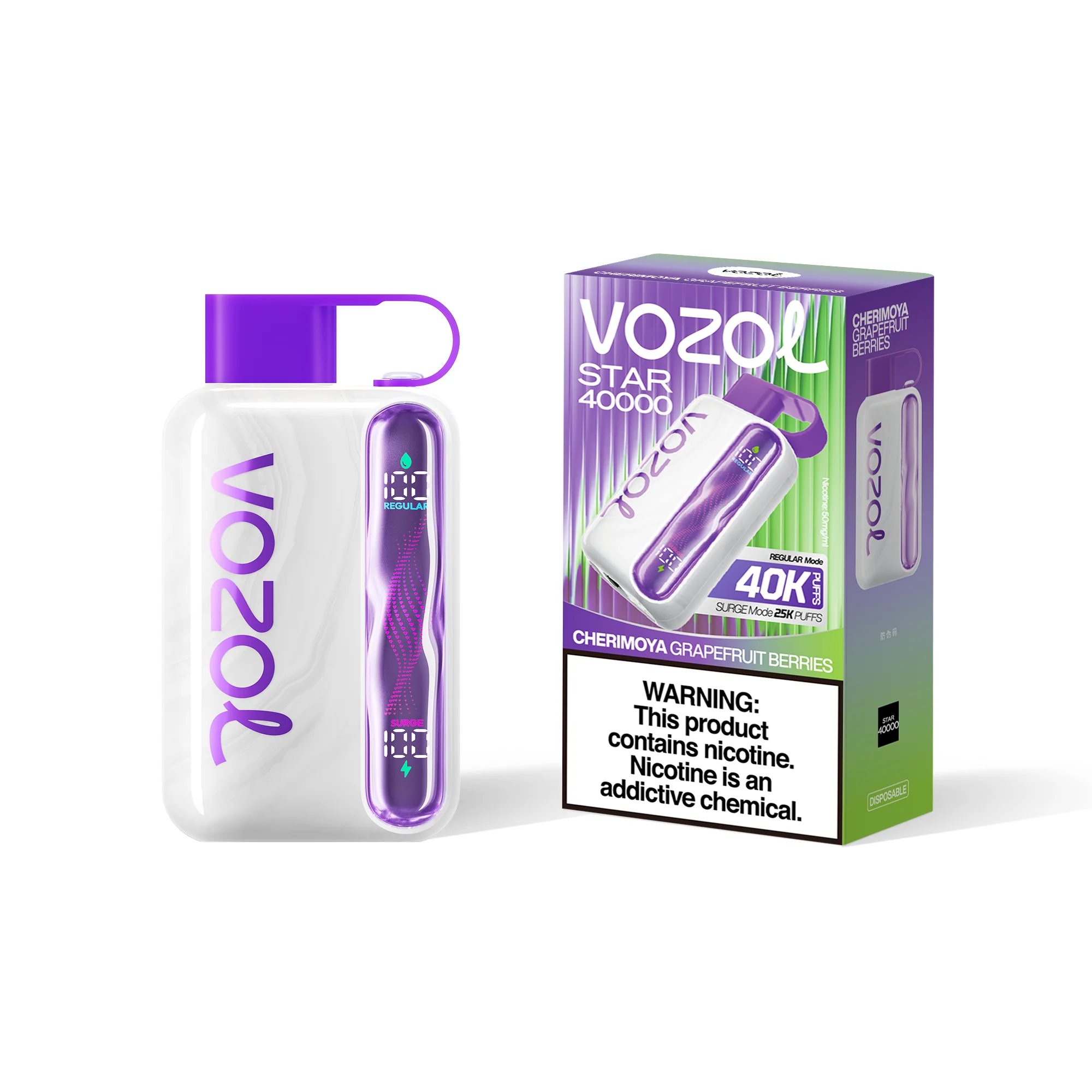 VOZOL STAR 40K wegwerpvape (alle smaken)